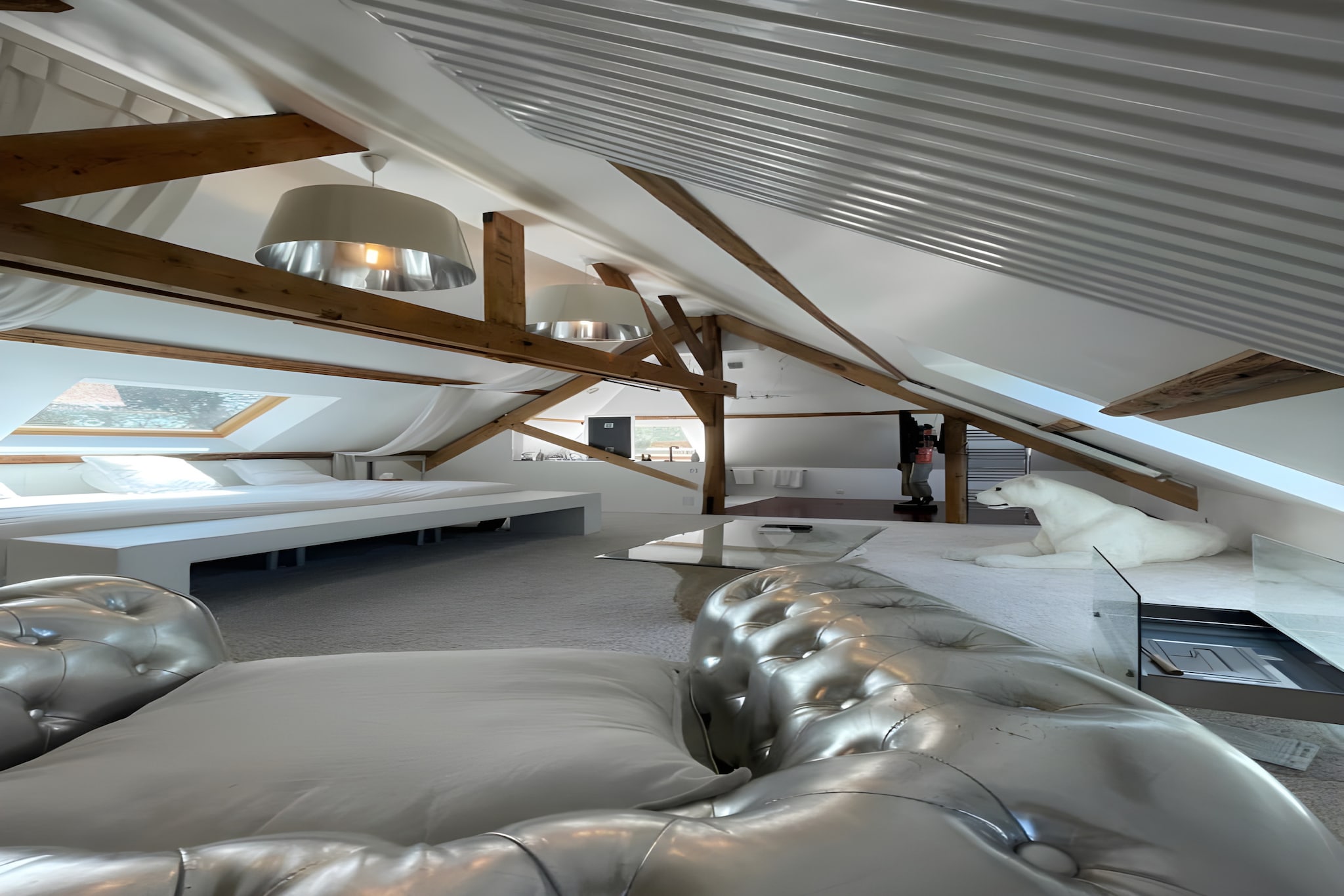 Domaine de la Belvaudière - 22pers - Piscine - Lux-Slaapkamer