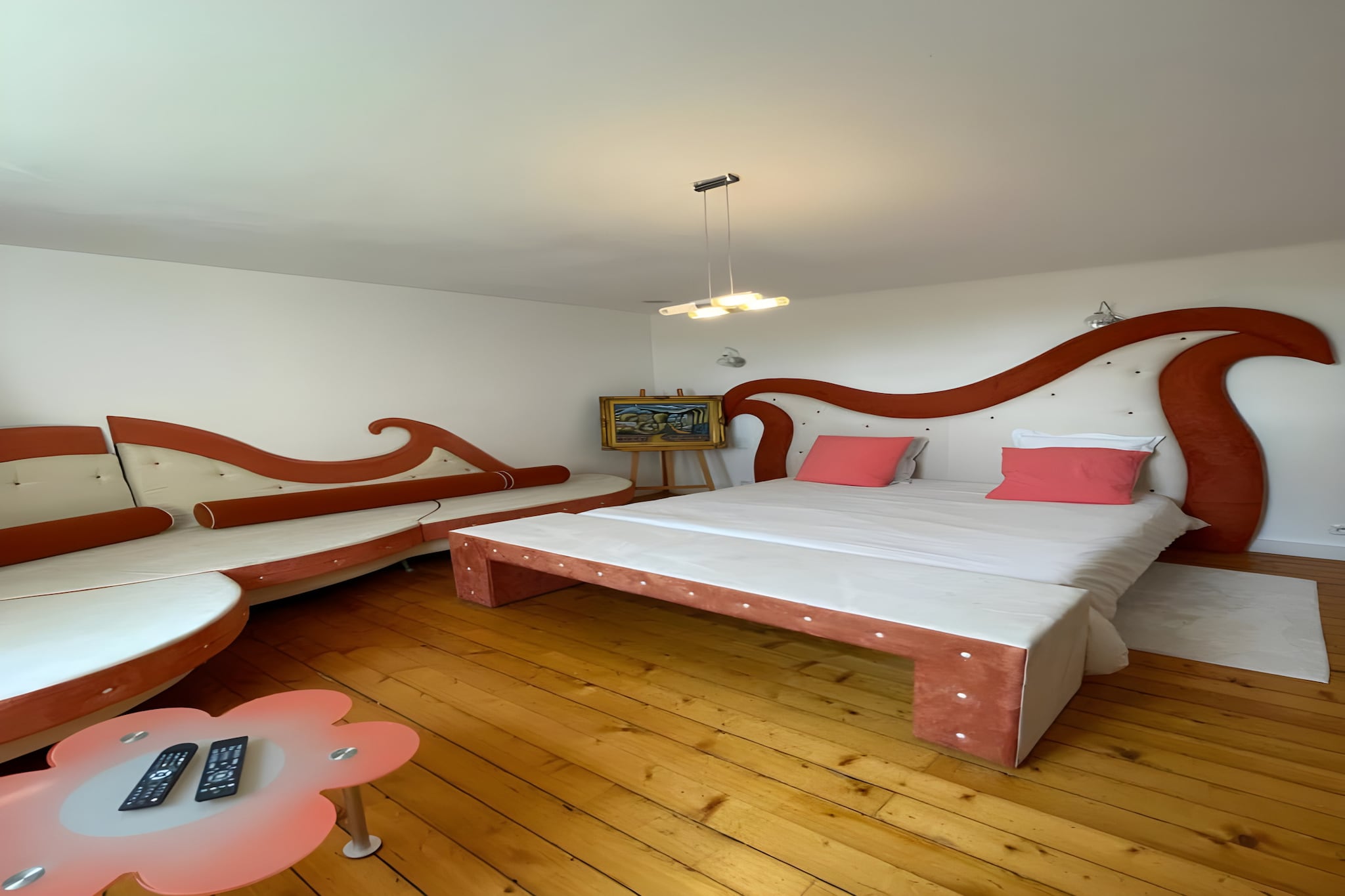 Domaine de la Belvaudière - 22pers - Piscine - Lux-Slaapkamer