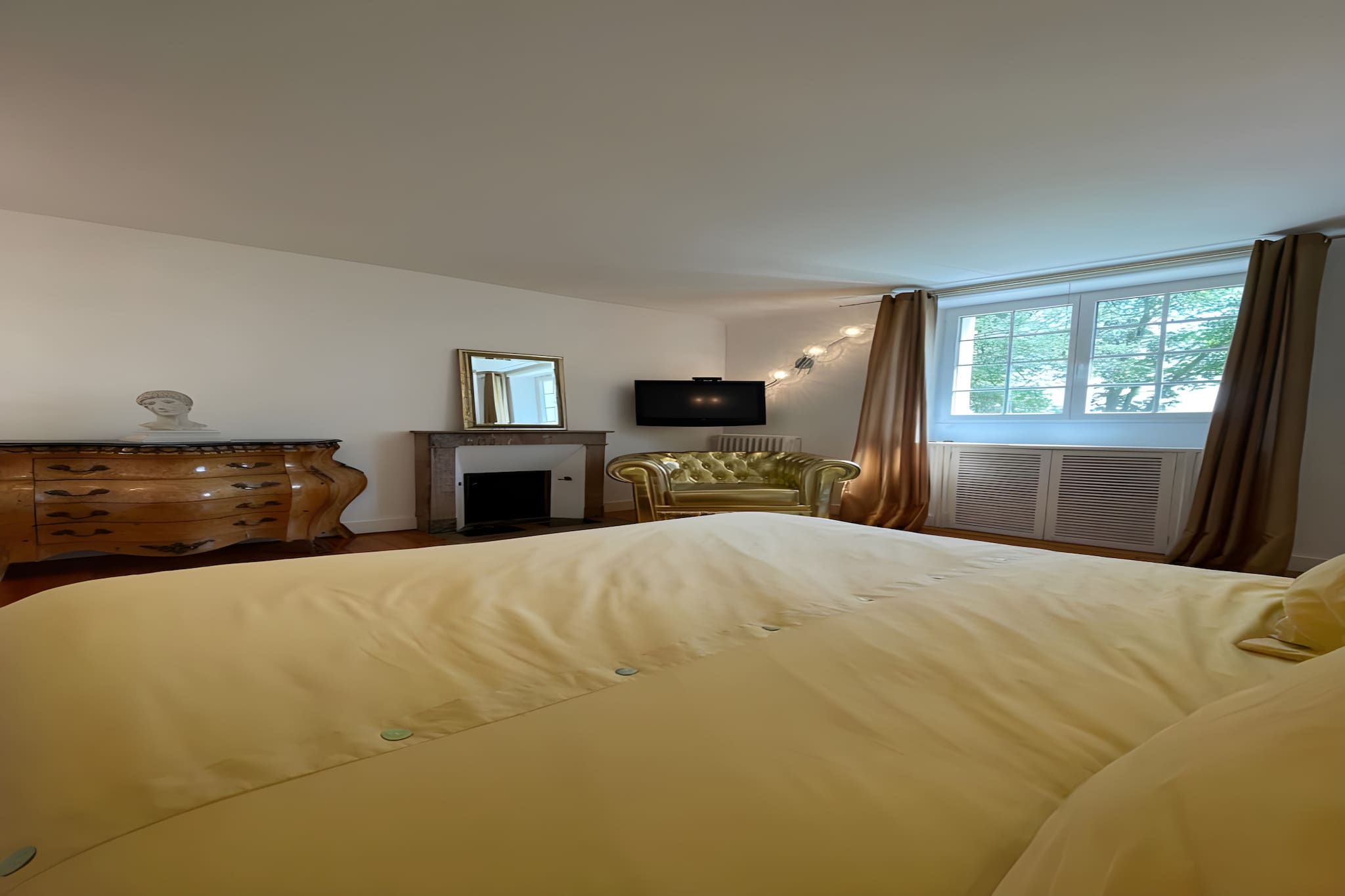 Domaine de la Belvaudière - 22pers - Piscine - Lux-Slaapkamer
