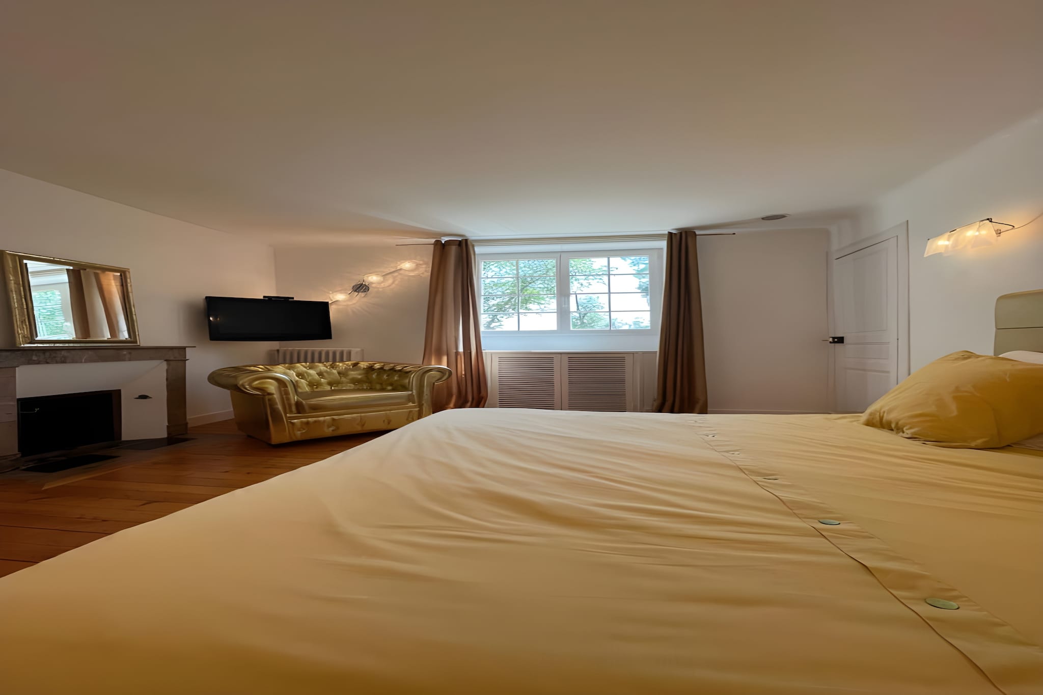 Domaine de la Belvaudière - 22pers - Piscine - Lux-Slaapkamer