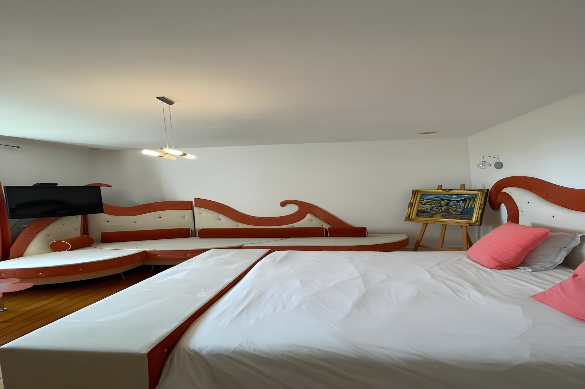 Domaine de la Belvaudière - 22pers - Piscine - Lux-Slaapkamer