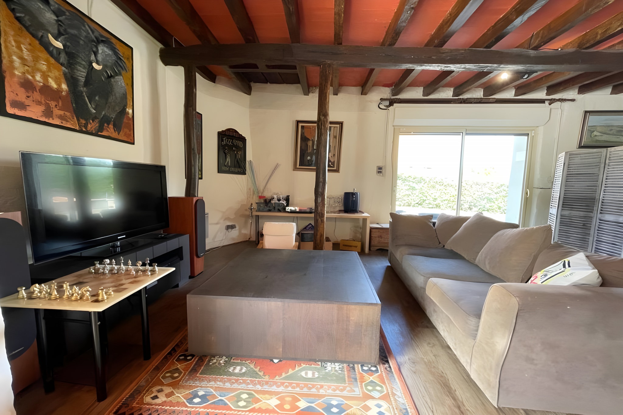 La Grange - Piscine - 15p - Rêve au Mans-Woonkamer
