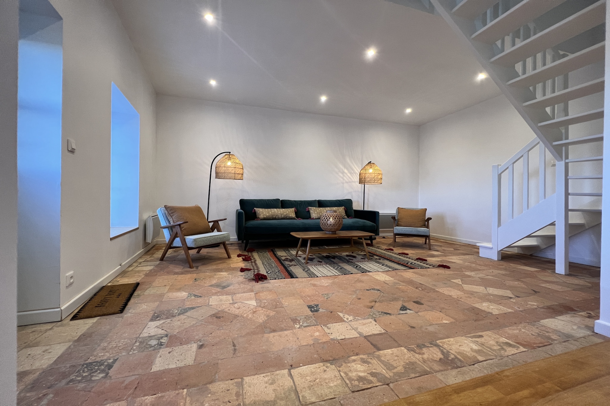 La Maison du Donjon - 4p - Rêve au Mans-Woonkamer