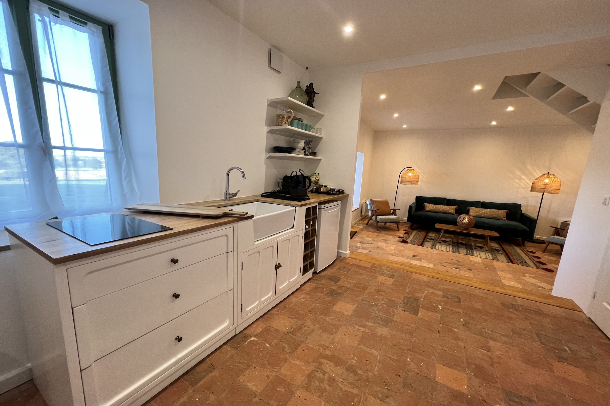 La Maison du Donjon - 4p - Rêve au Mans-Keuken