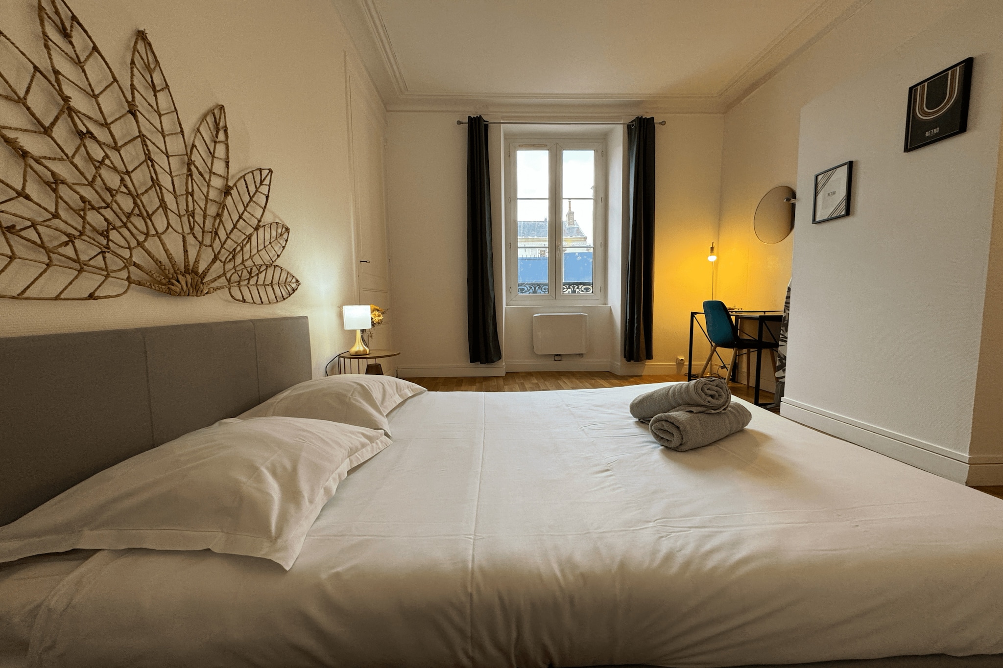 Van Gogh Home - Centre - 4p - Rêve au Mans-Slaapkamer