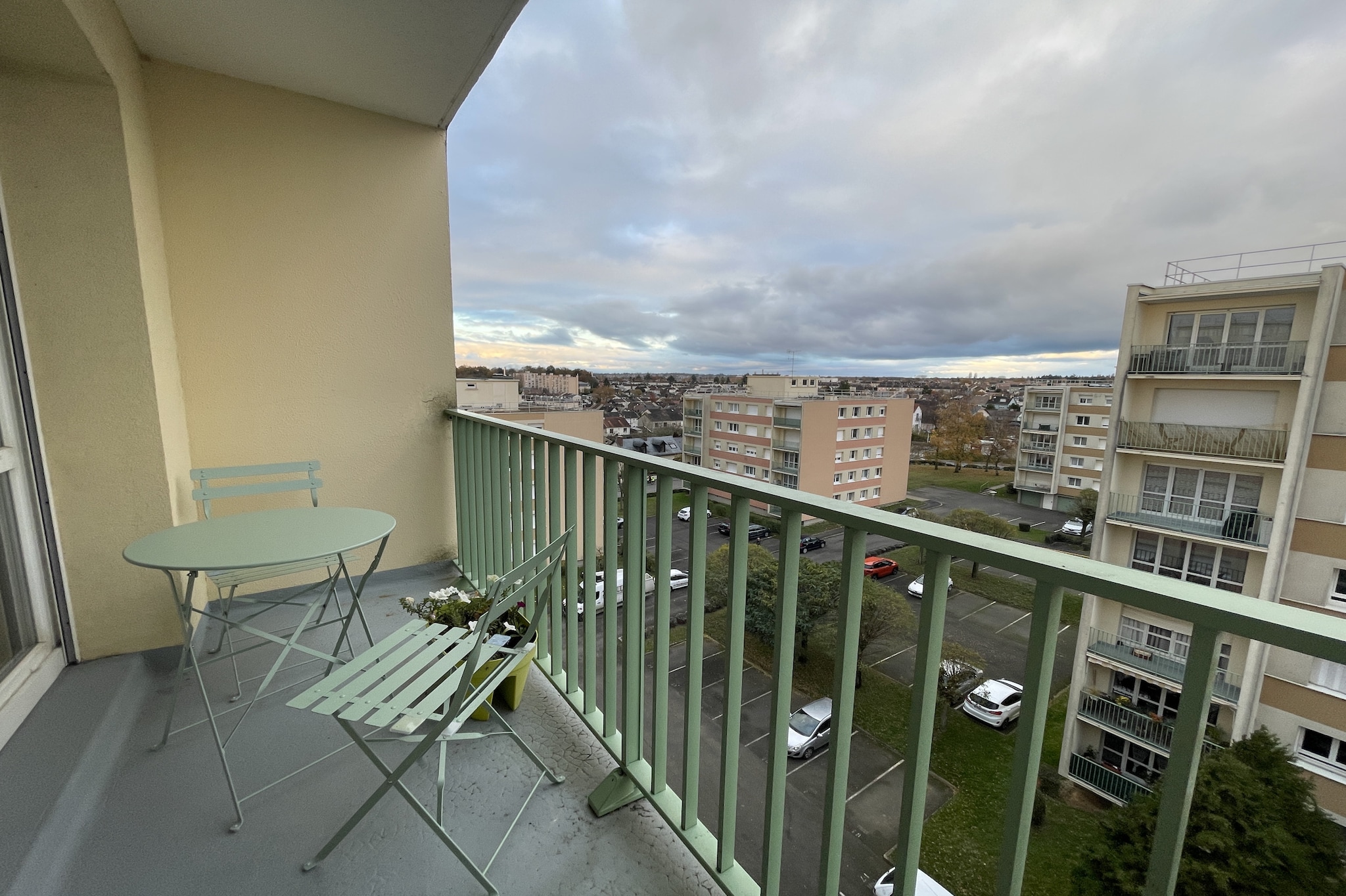 L'Olympe - Balcon - Centre - 4p - Rêve au Mans-Terrasbalkon