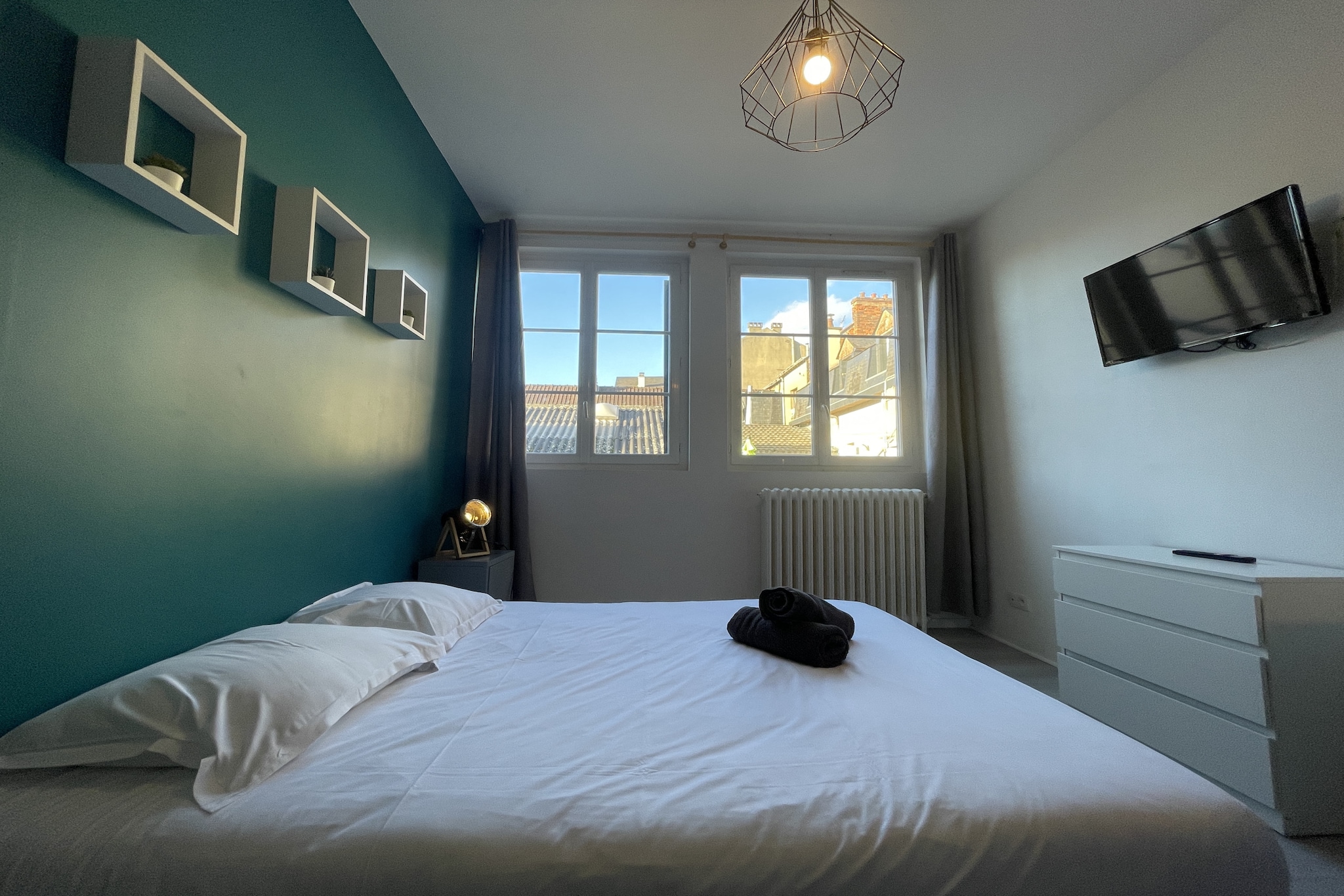 The Central's Pearl - Centre - 6p - Rêve au Mans-Schlafzimmer