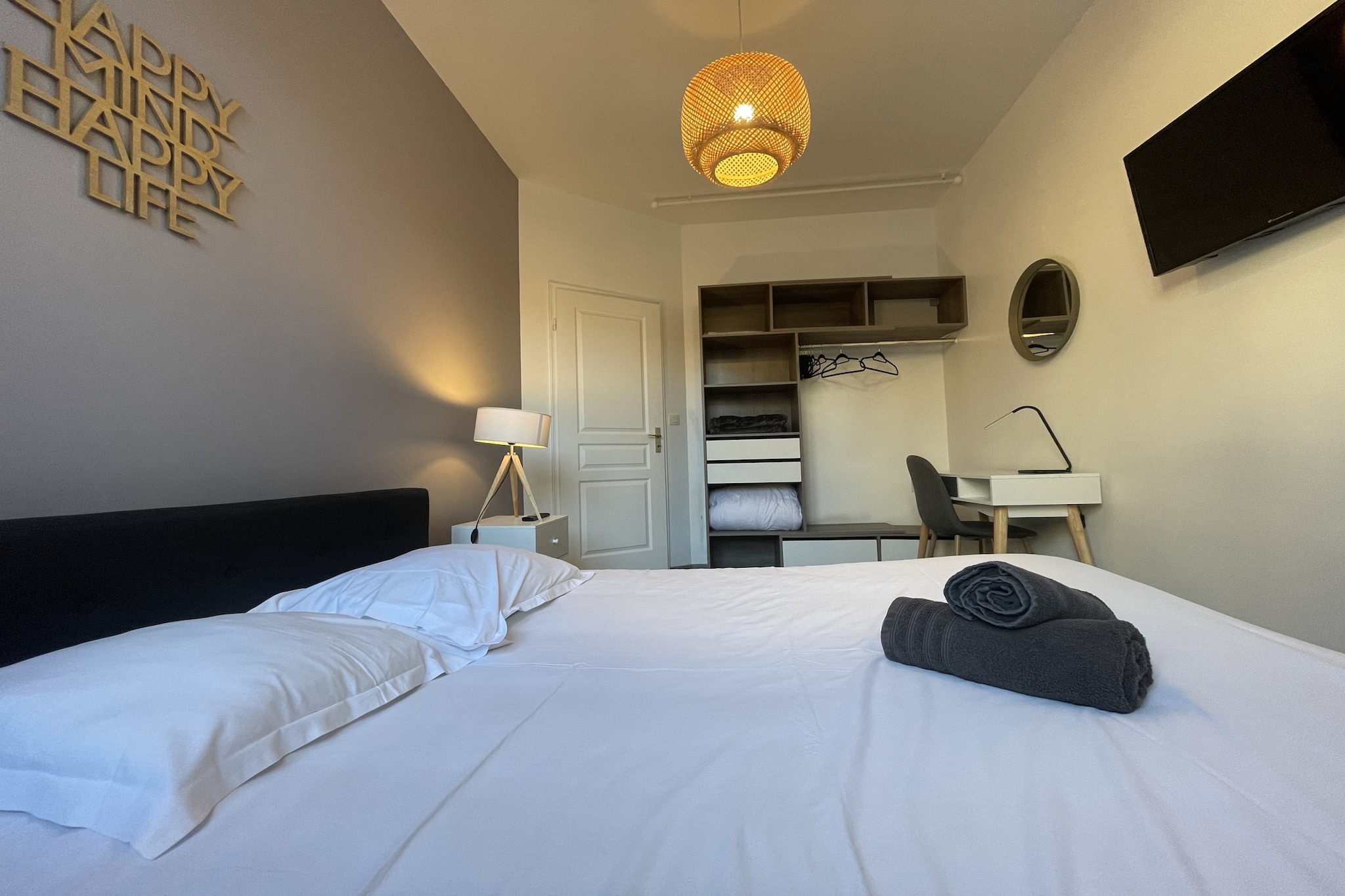 The Central's Pearl - Centre - 6p - Rêve au Mans-Schlafzimmer