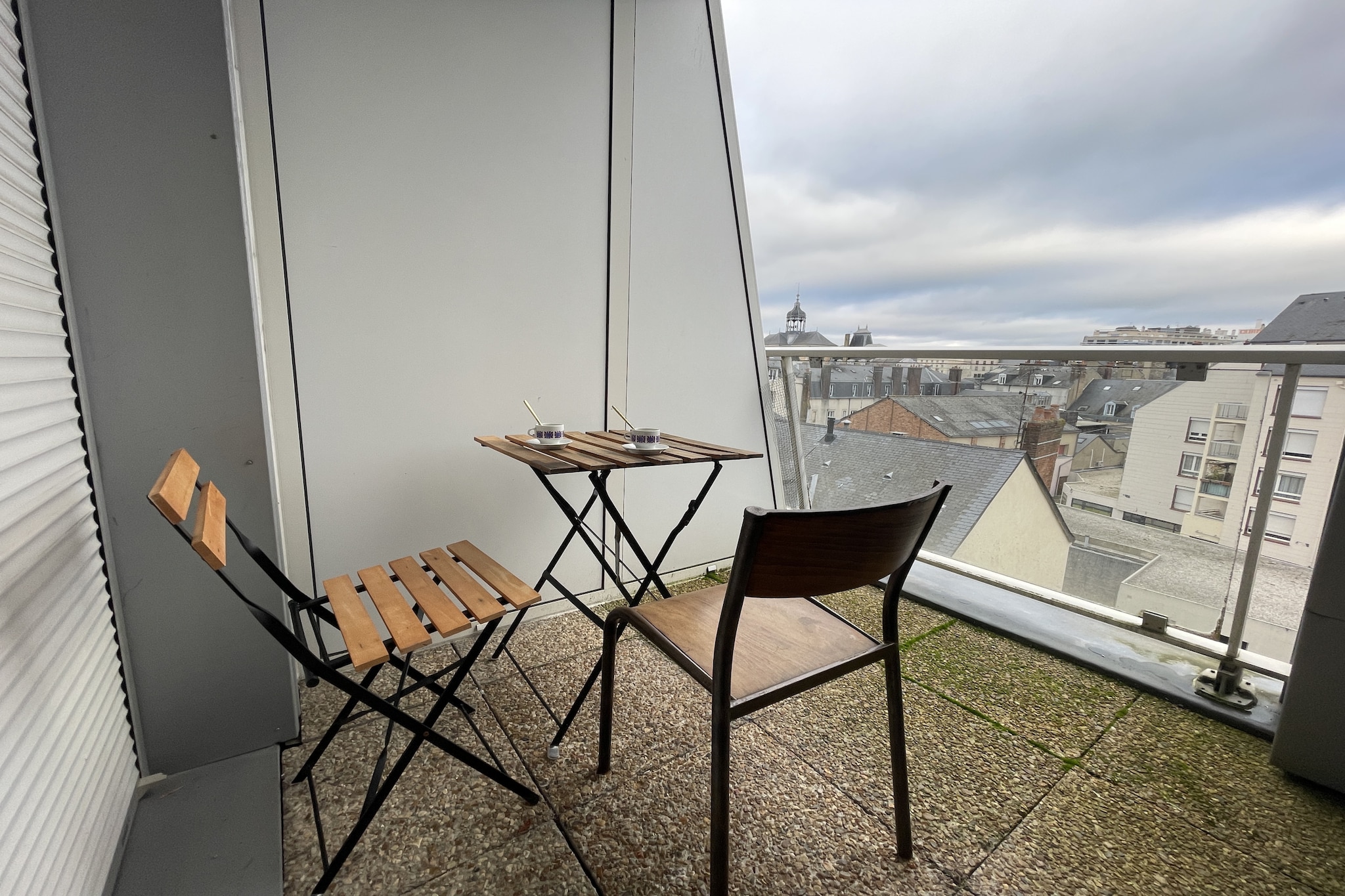 Le Paradise - Centre - Balcon - 4p - Rêve au Mans-Terrasbalkon