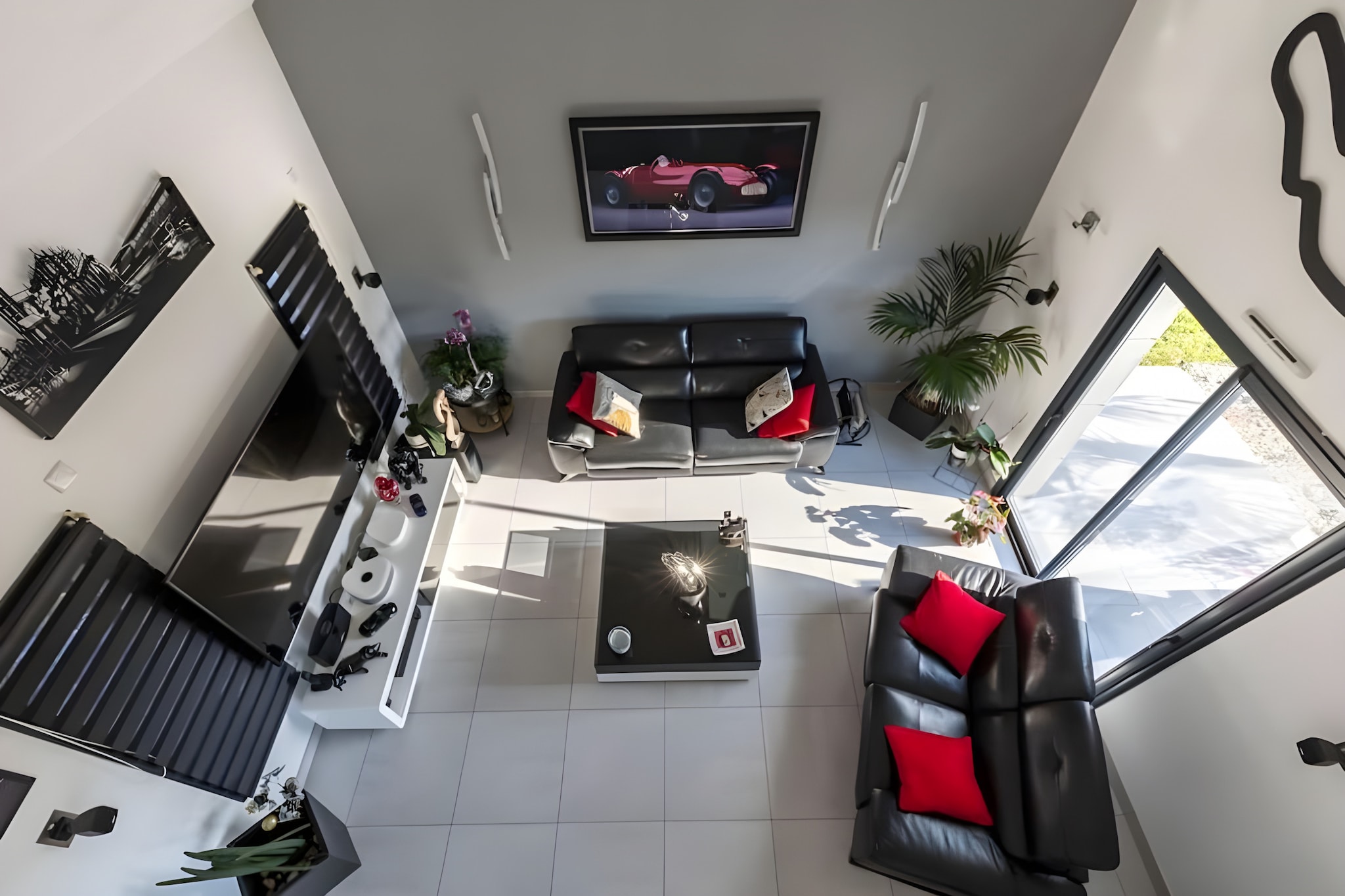 Le Valentino - Piscine - Rêve au Mans-Woonkamer