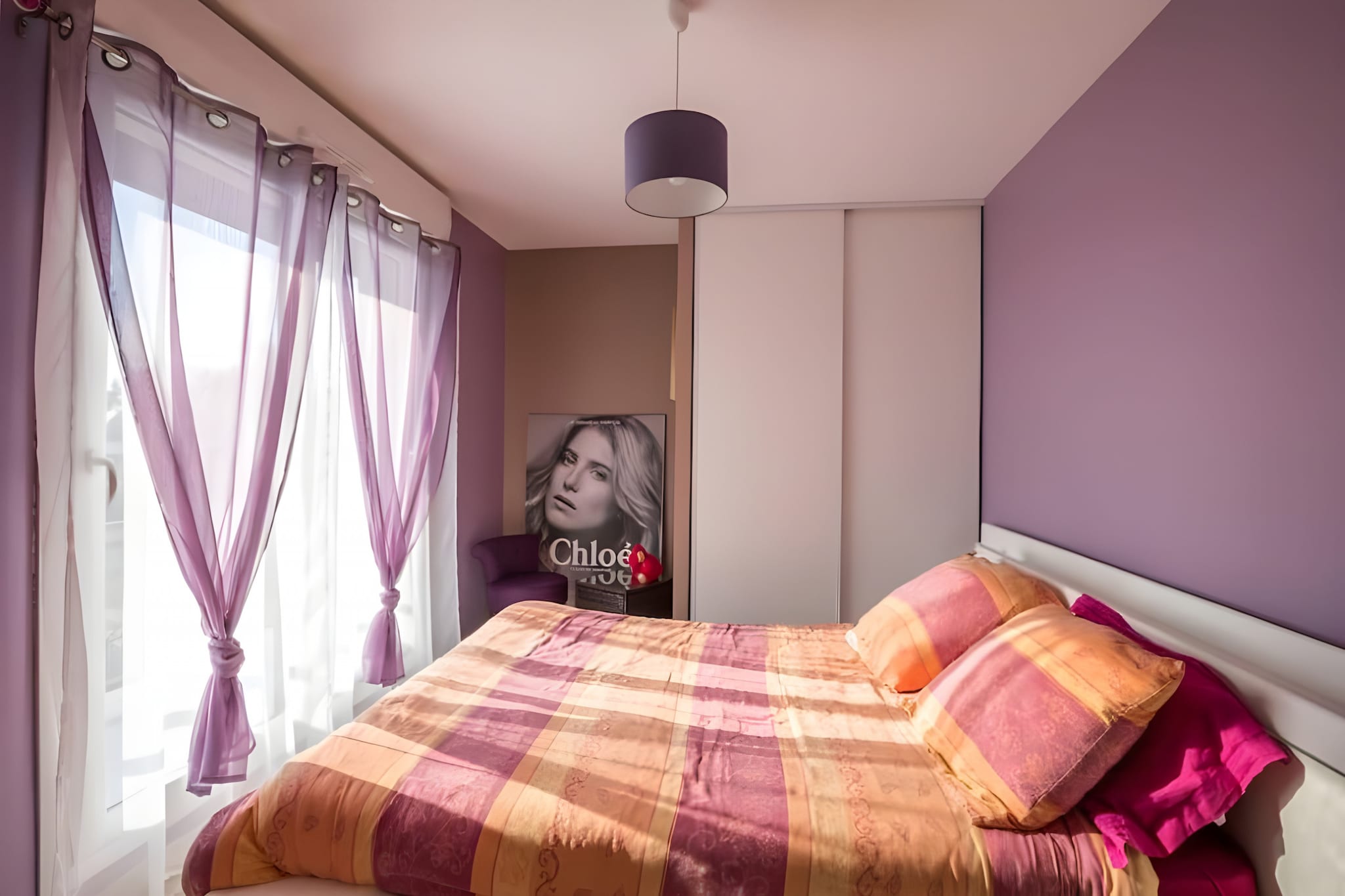 Le Valentino - Piscine - Rêve au Mans-Slaapkamer
