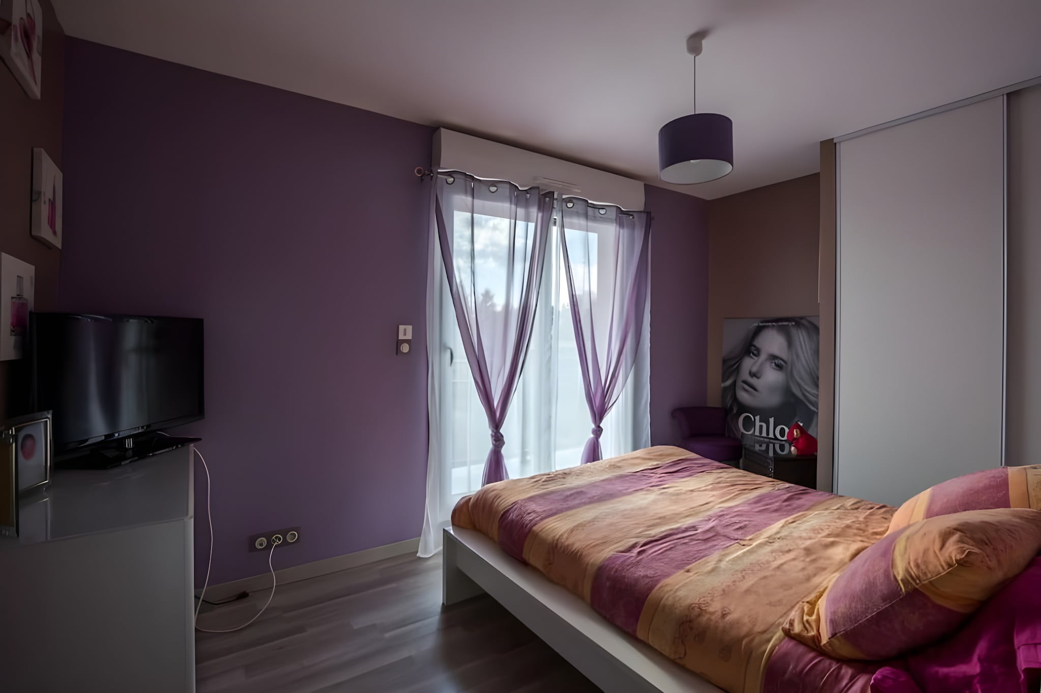 Le Valentino - Piscine - Rêve au Mans-Slaapkamer