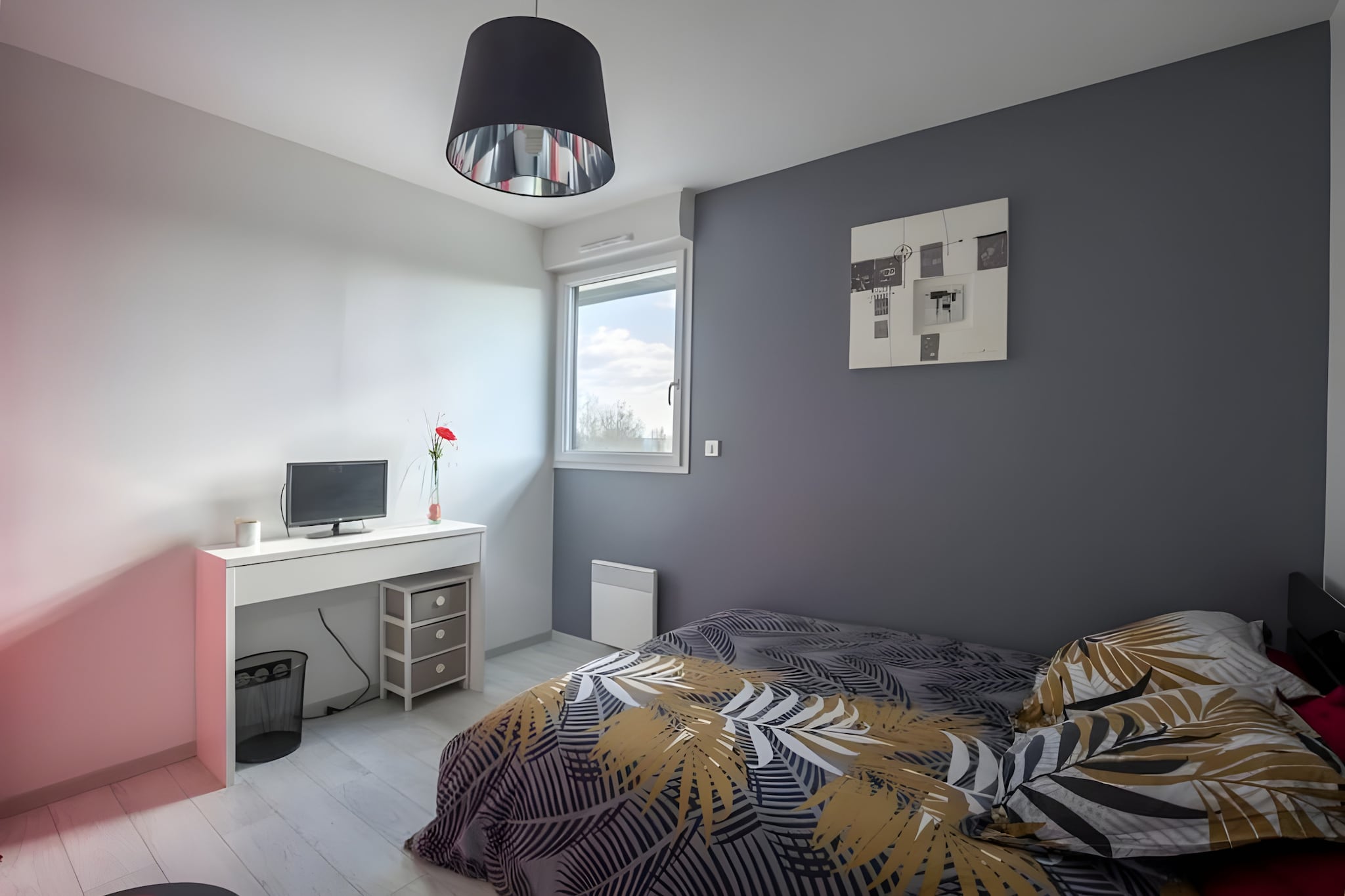 Le Valentino - Piscine - Rêve au Mans-Slaapkamer