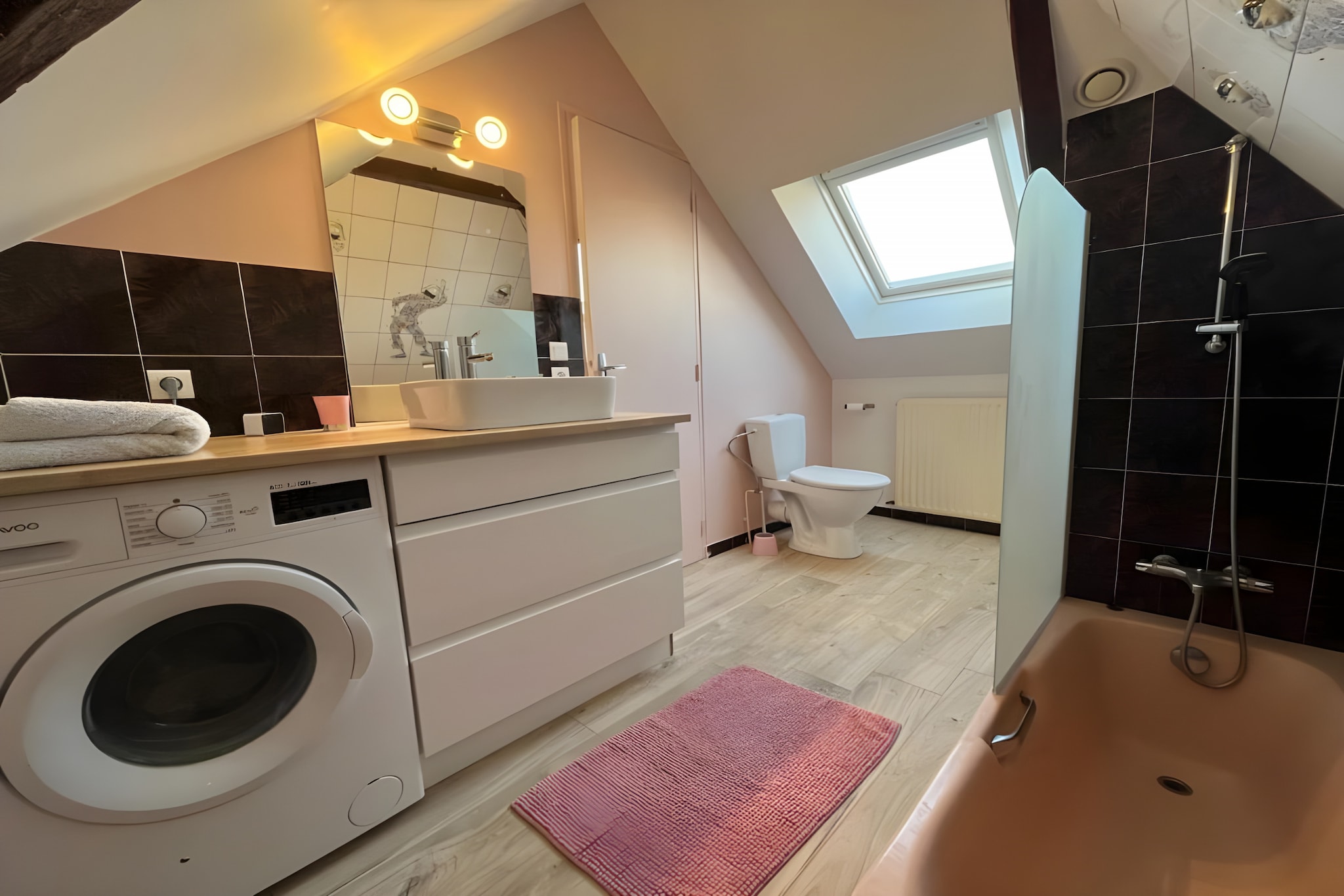 Le Somptueux - Piscine  - 12p - Rêve au Mans-Badkamer