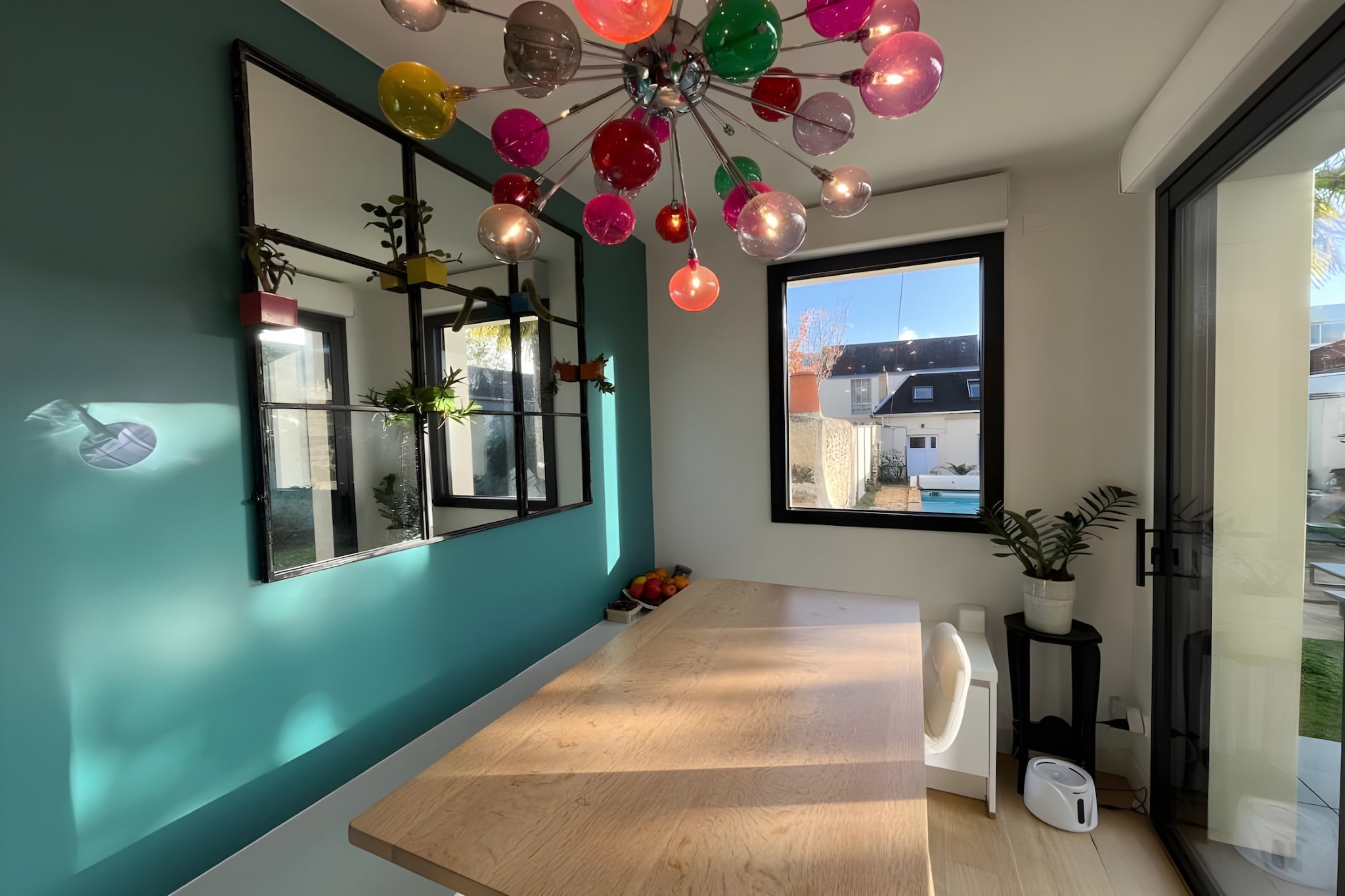 Le Somptueux - Piscine  - 12p - Rêve au Mans-Eetkamer
