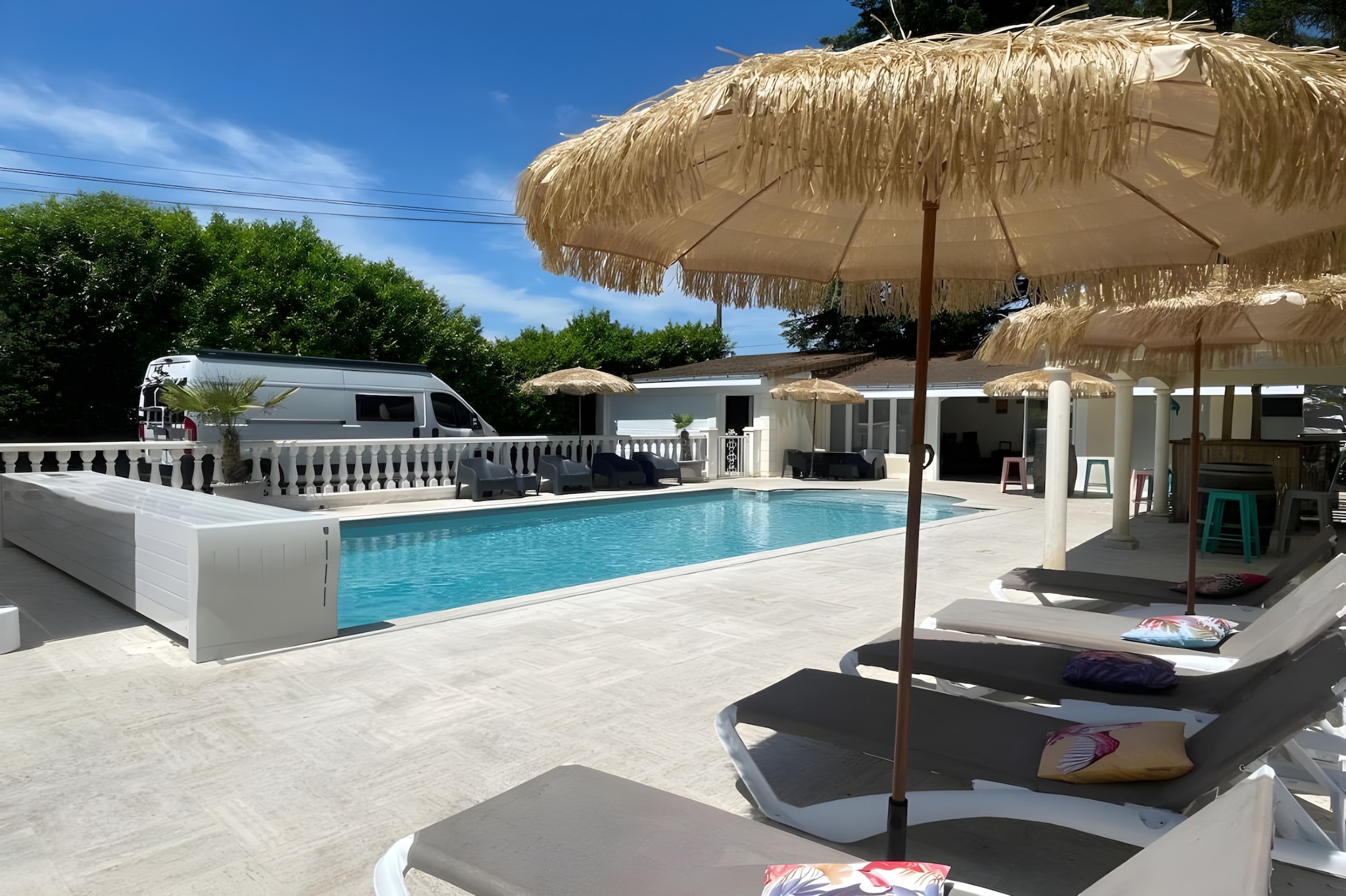 Le Pacha - Piscine - 2p - Rêve au Mans-Zwembad