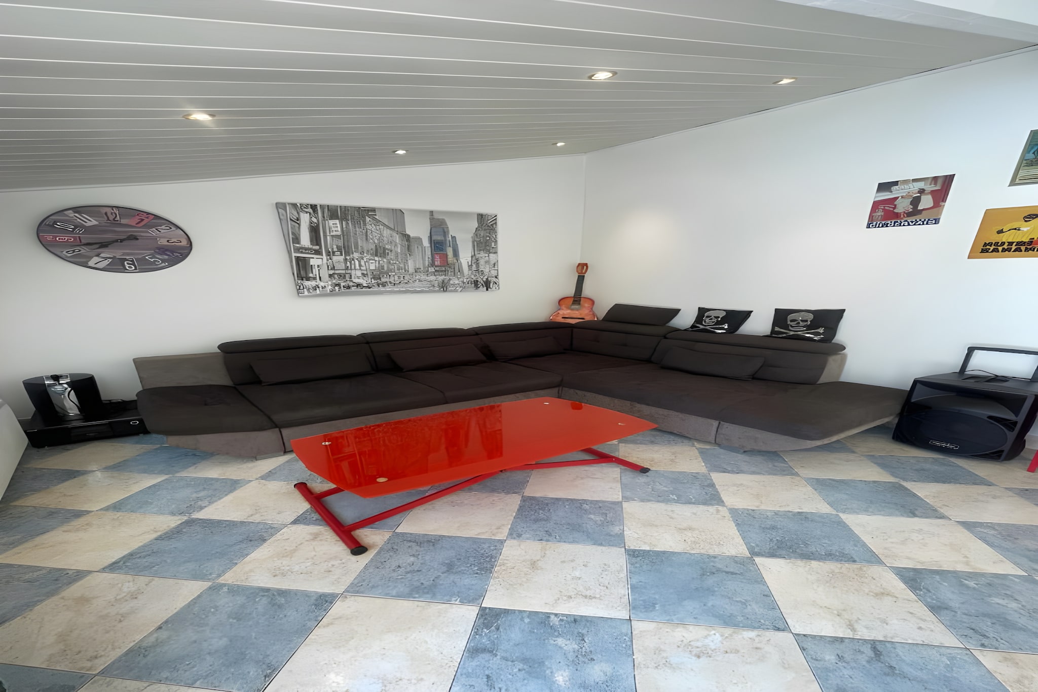 Le Pacha - Piscine - 2p - Rêve au Mans-Woonkamer