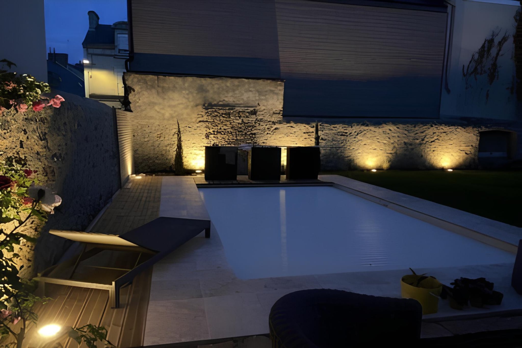 Le Serengeti - Piscine - 9p - Rêve au Mans-Zwembad