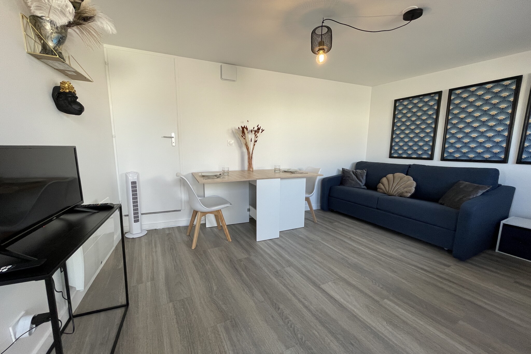 Le Ruby - Centre - Wifi - 2p - Rêve au Mans-Woonkamer