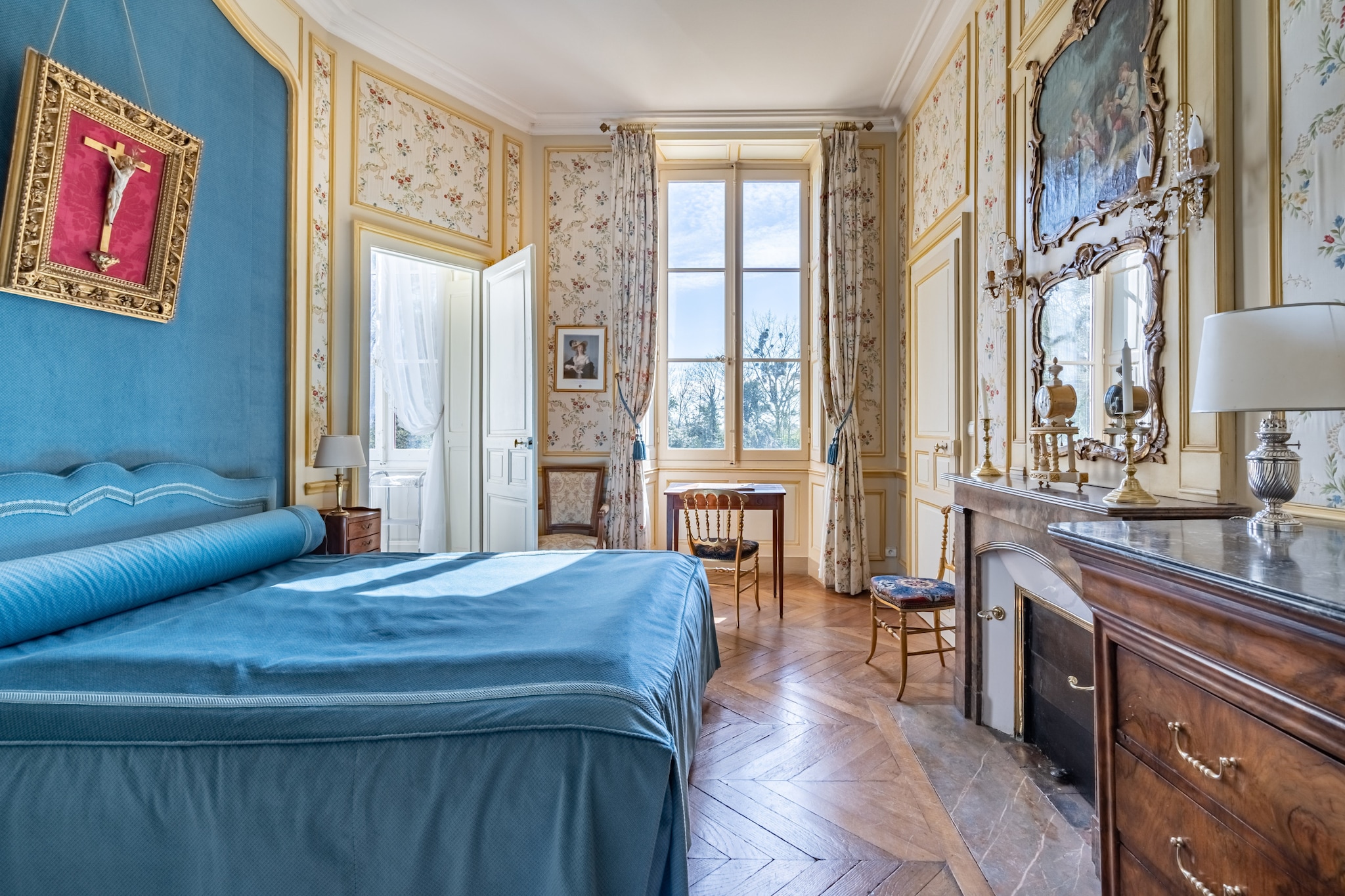 Château de Dangeul - Authentique - 14 pers. - Rêve-Slaapkamer