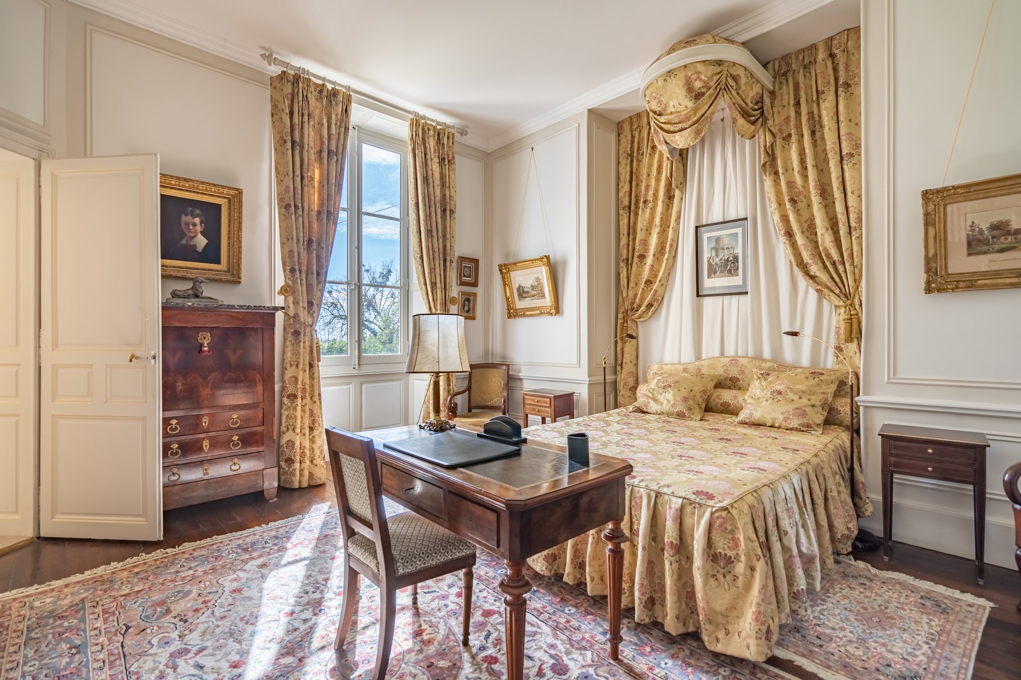 Château de Dangeul - Authentique - 14 pers. - Rêve-Slaapkamer