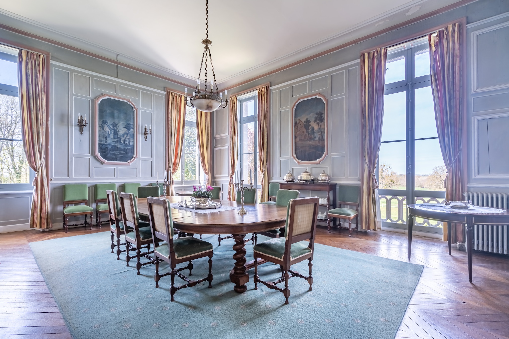 Château de Dangeul - Authentique - 14 pers. - Rêve-Eetkamer