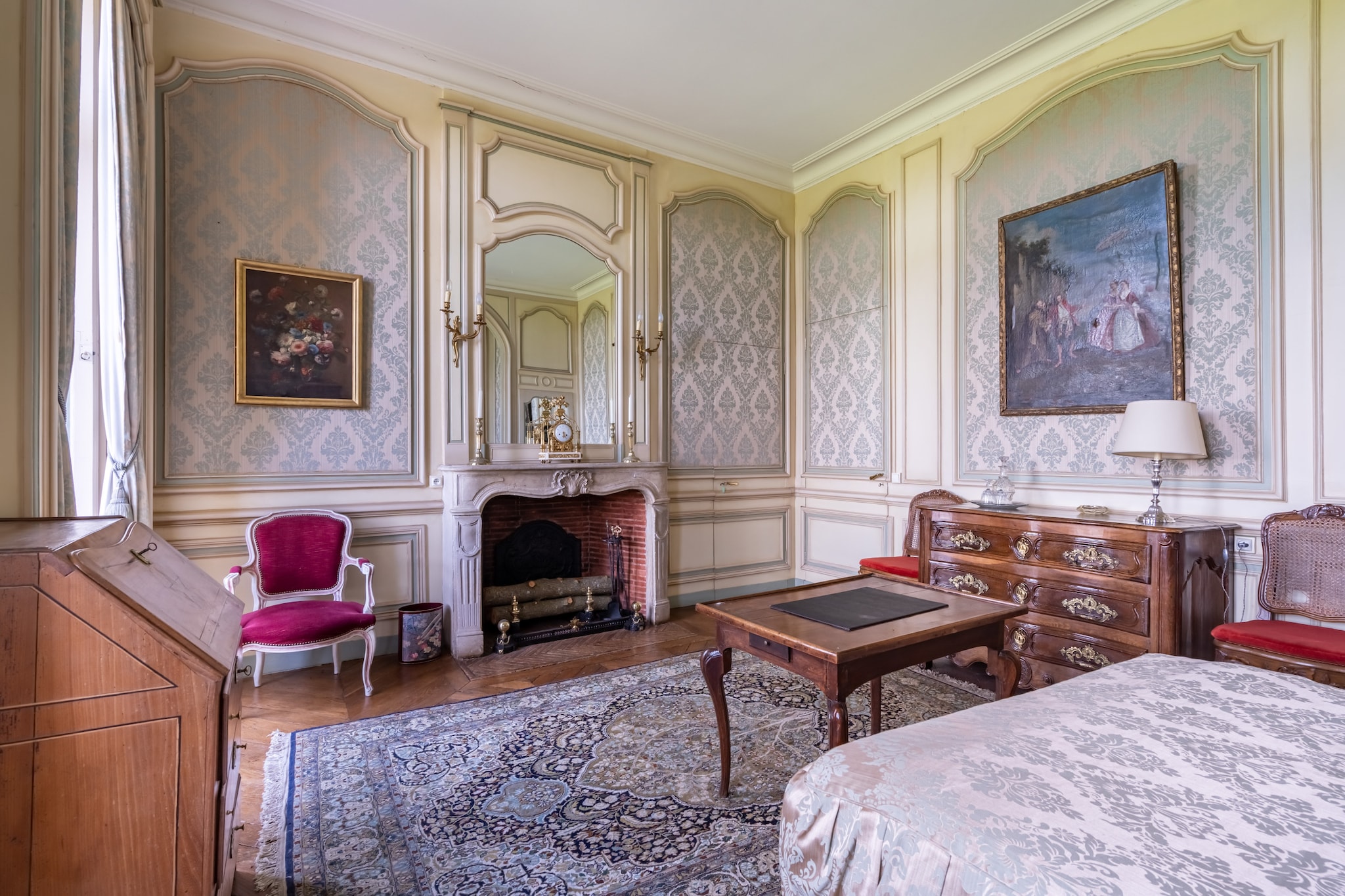 Château de Dangeul - Authentique - 14 pers. - Rêve-Slaapkamer