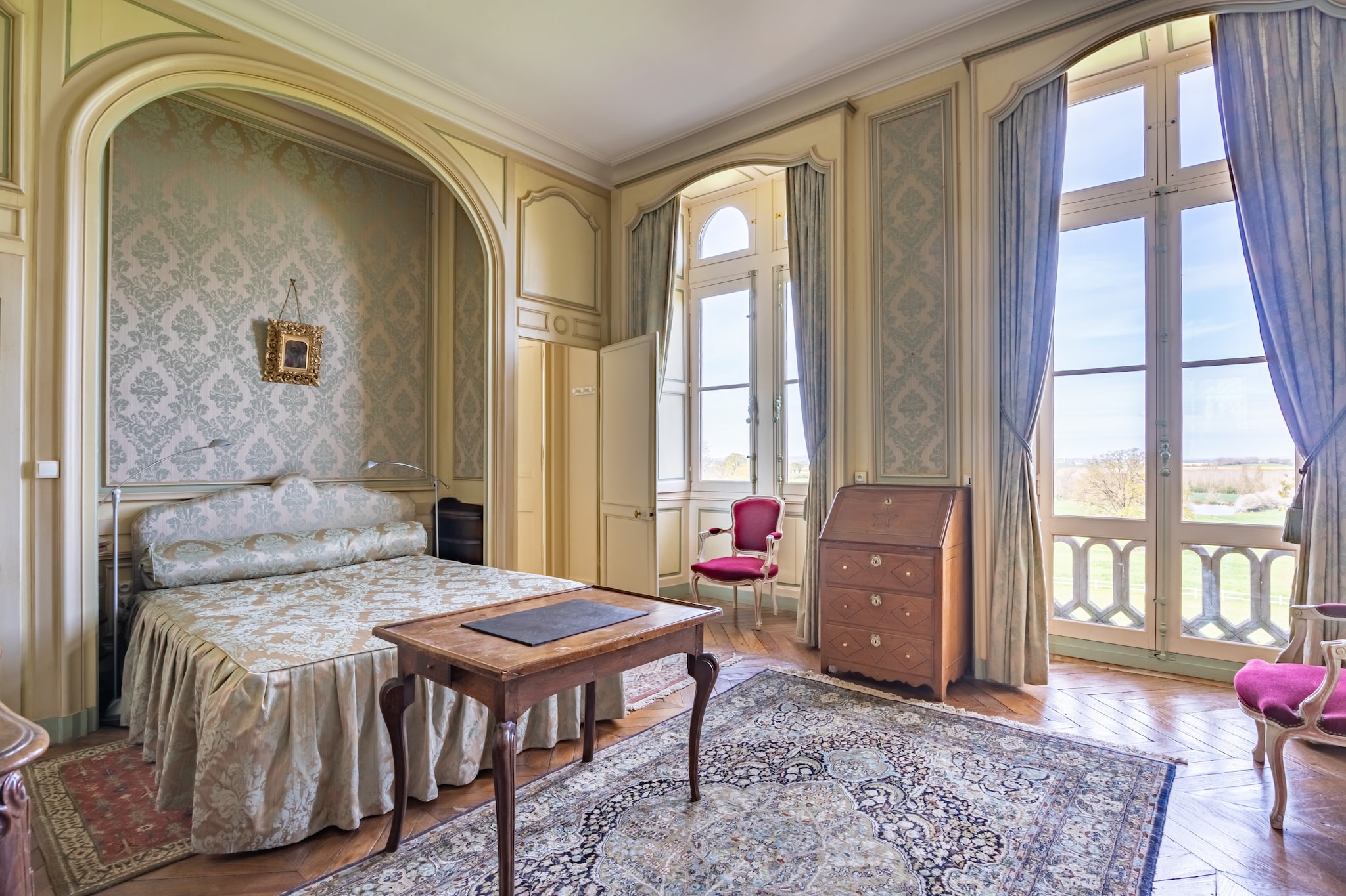 Château de Dangeul - Authentique - 14 pers. - Rêve-Slaapkamer