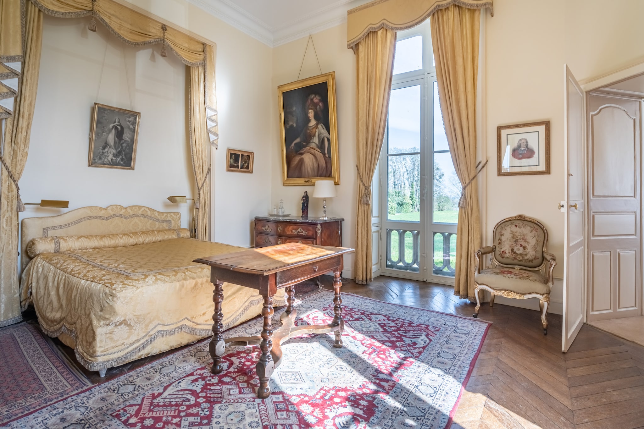 Château de Dangeul - Authentique - 14 pers. - Rêve-Slaapkamer