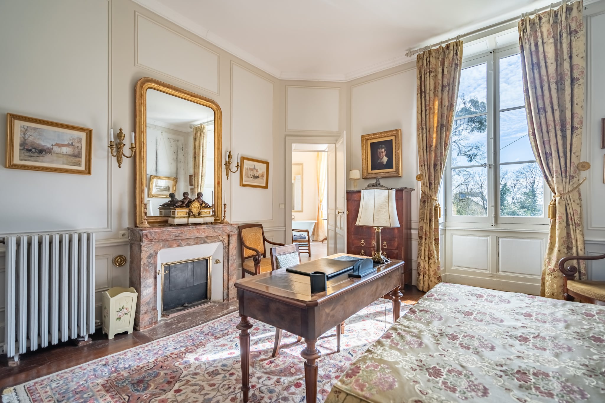 Château de Dangeul - Authentique - 14 pers. - Rêve-Slaapkamer