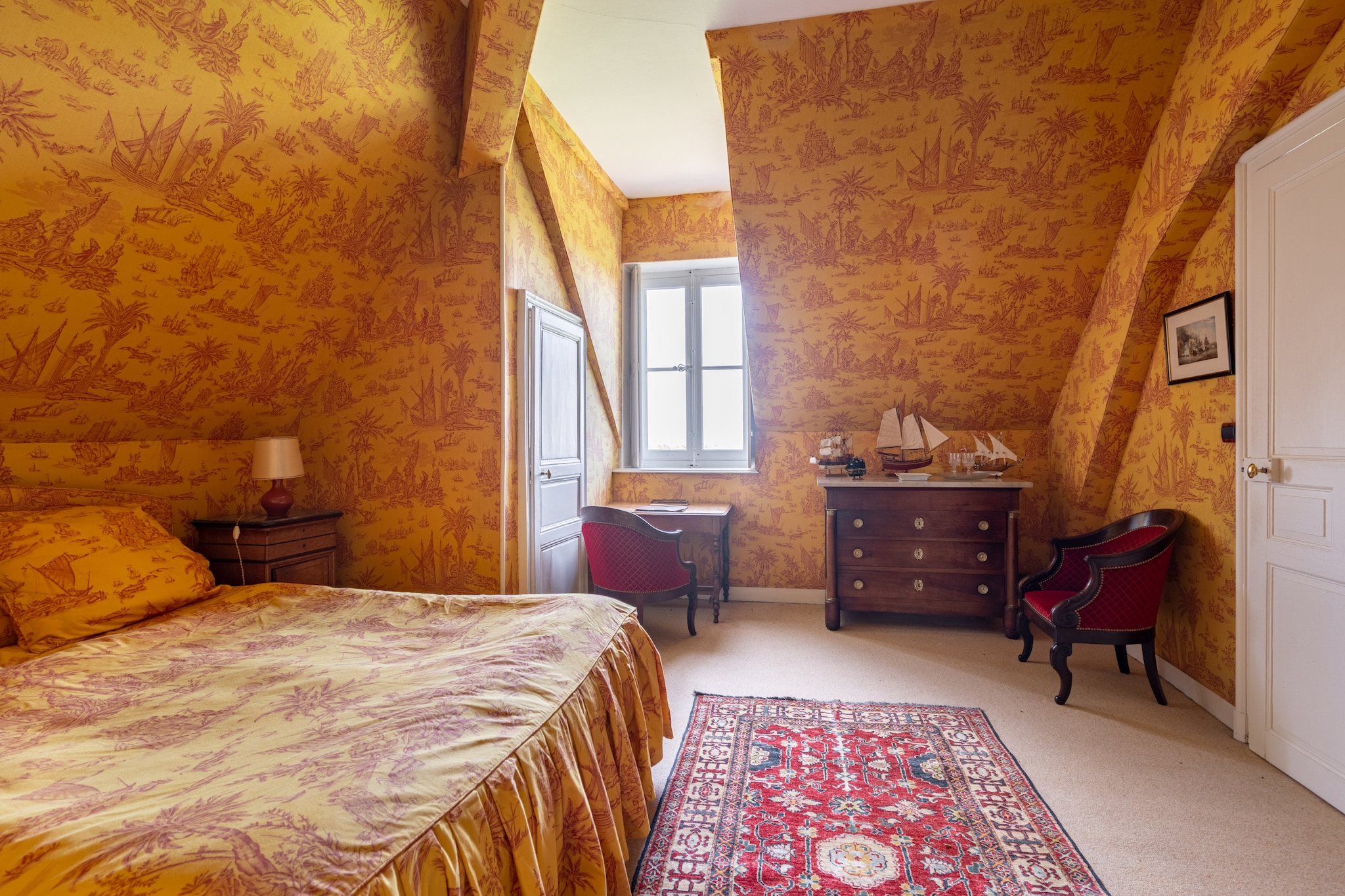 Château de Dangeul - Authentique - 14 pers. - Rêve-Slaapkamer