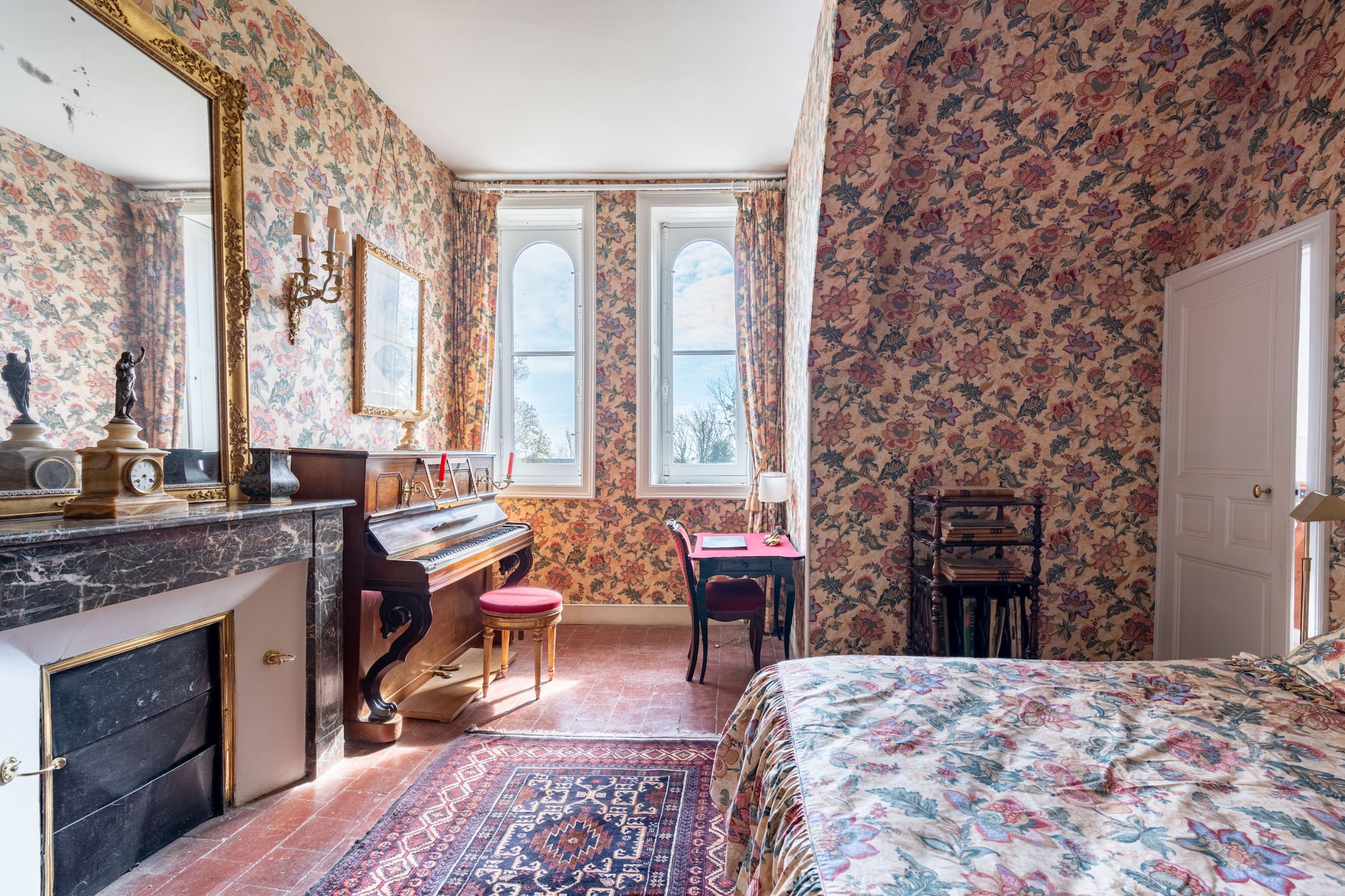 Château de Dangeul - Authentique - 14 pers. - Rêve-Slaapkamer