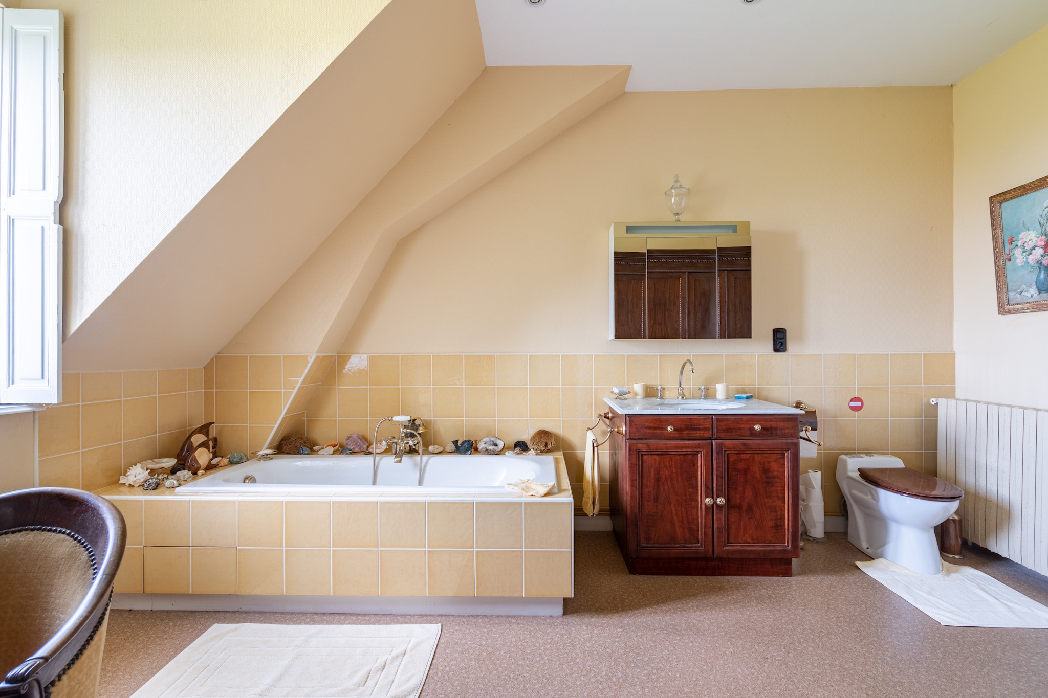 Château de Dangeul - Authentique - 14 pers. - Rêve-Badkamer