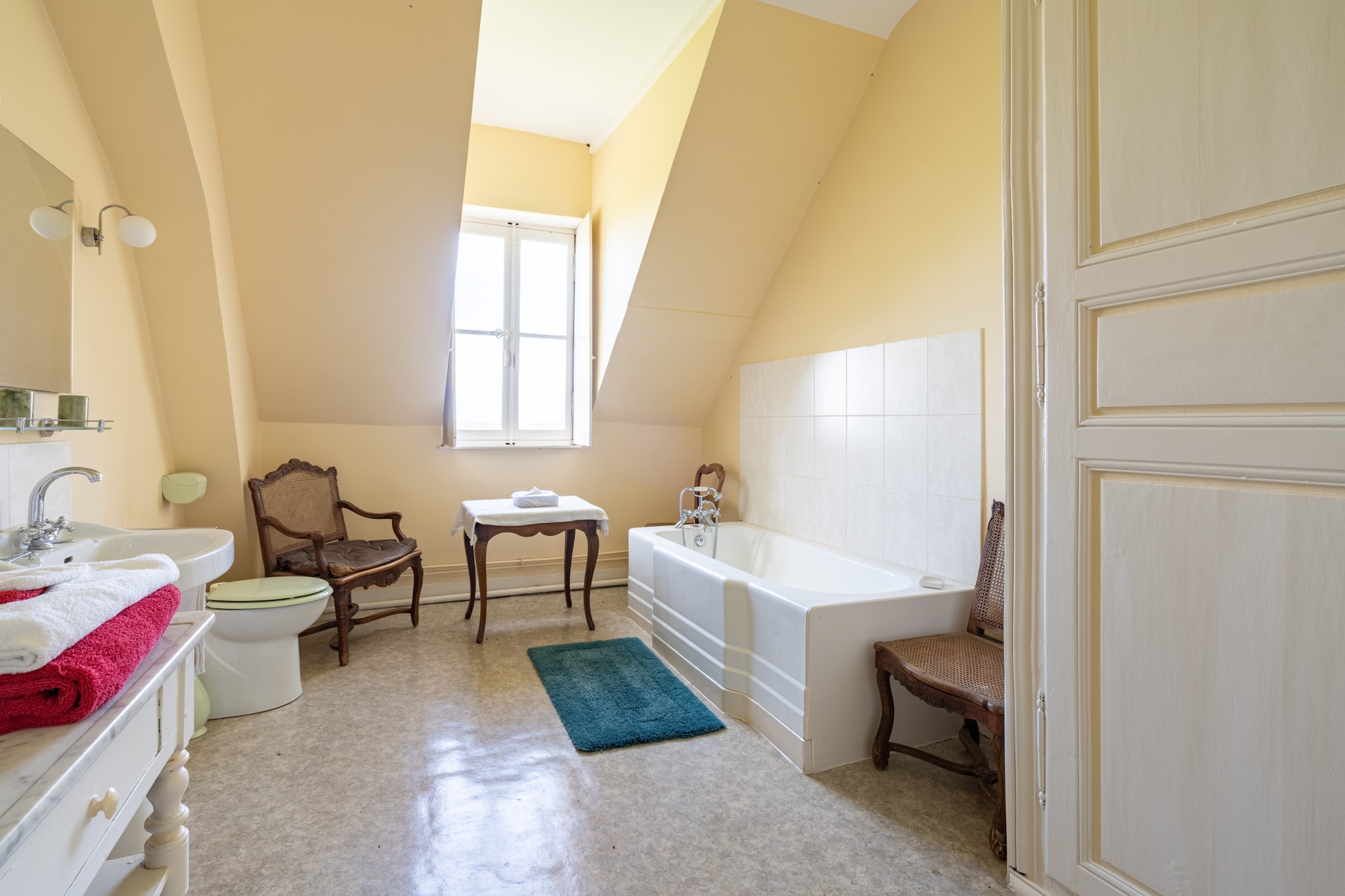 Château de Dangeul - Authentique - 14 pers. - Rêve-Badkamer