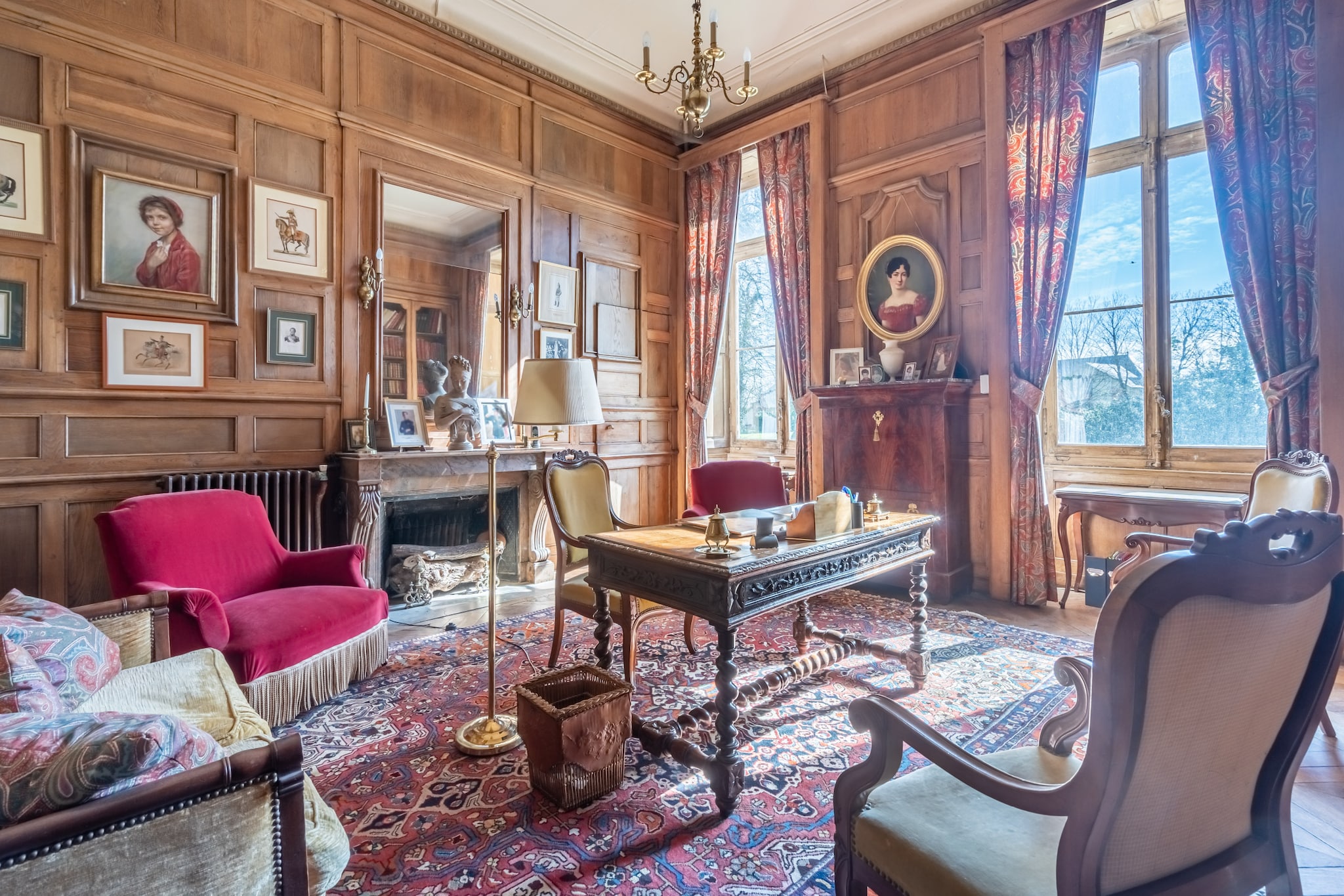 Château de Dangeul - Authentique - 14 pers. - Rêve-Hal-ontvangst
