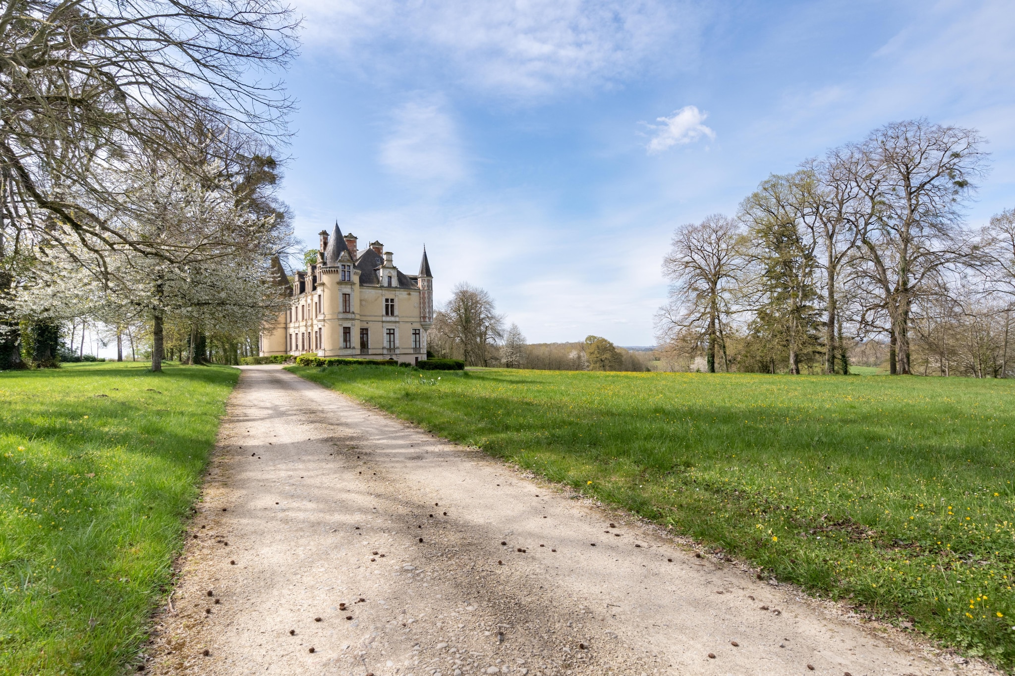 Château de Dangeul - Authentique - 14 pers. - Rêve-Buitenlucht