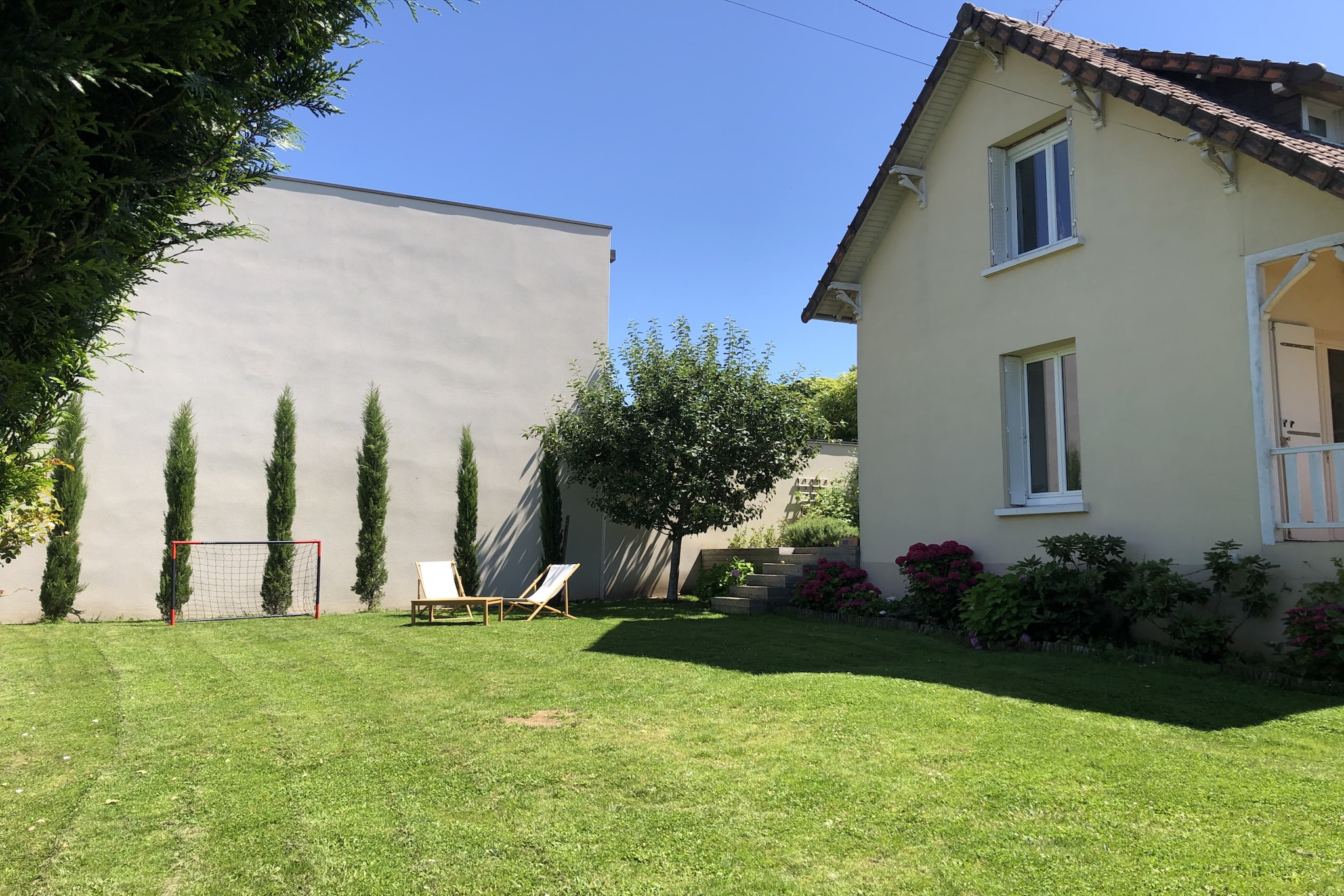 La Belle Demeure - Centre - Piscine - Rêve au Mans-Tuinen zomer