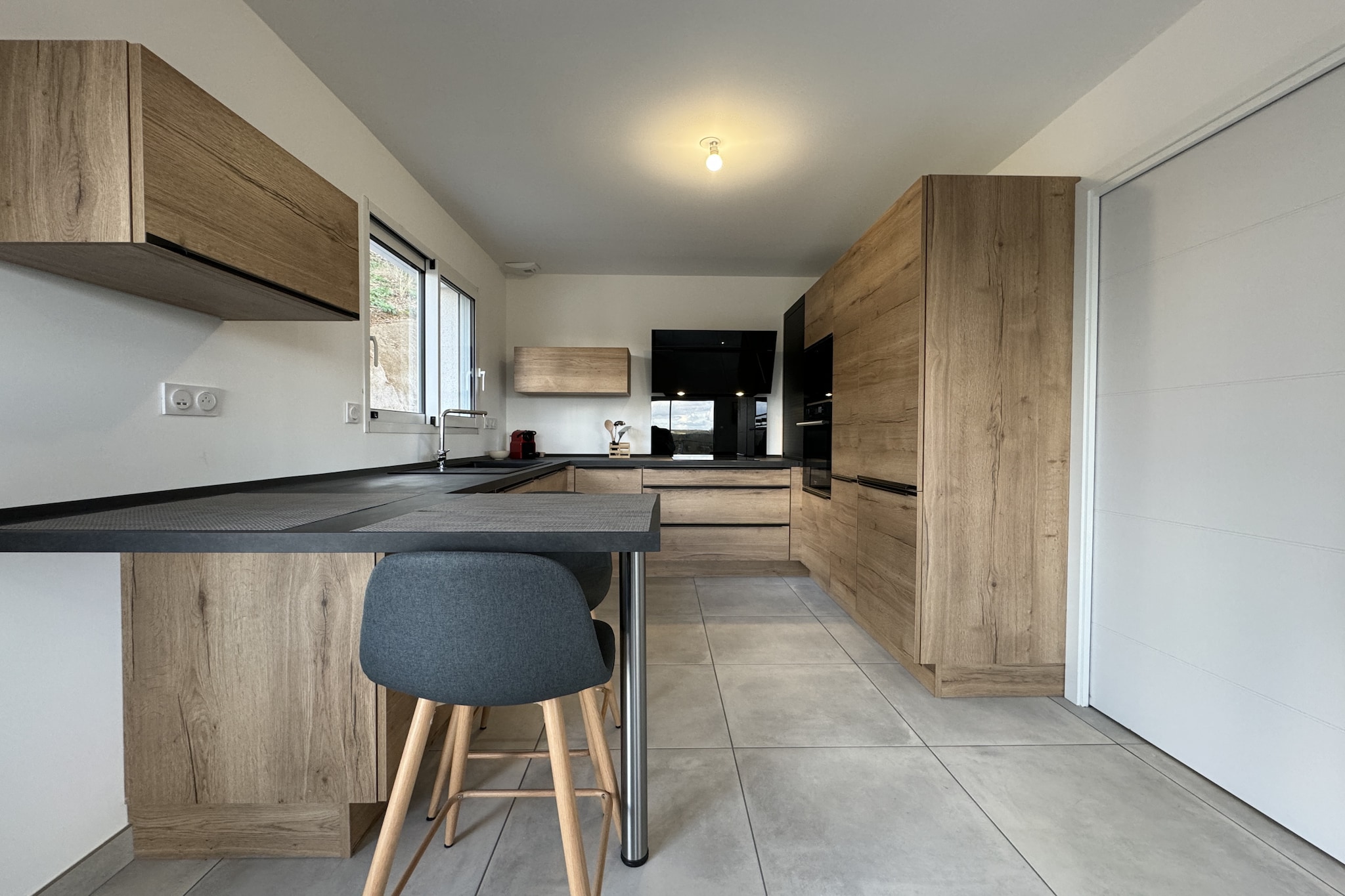 Le Bellevue - 6 pers. - Campagne - Rêve au Mans-Keuken
