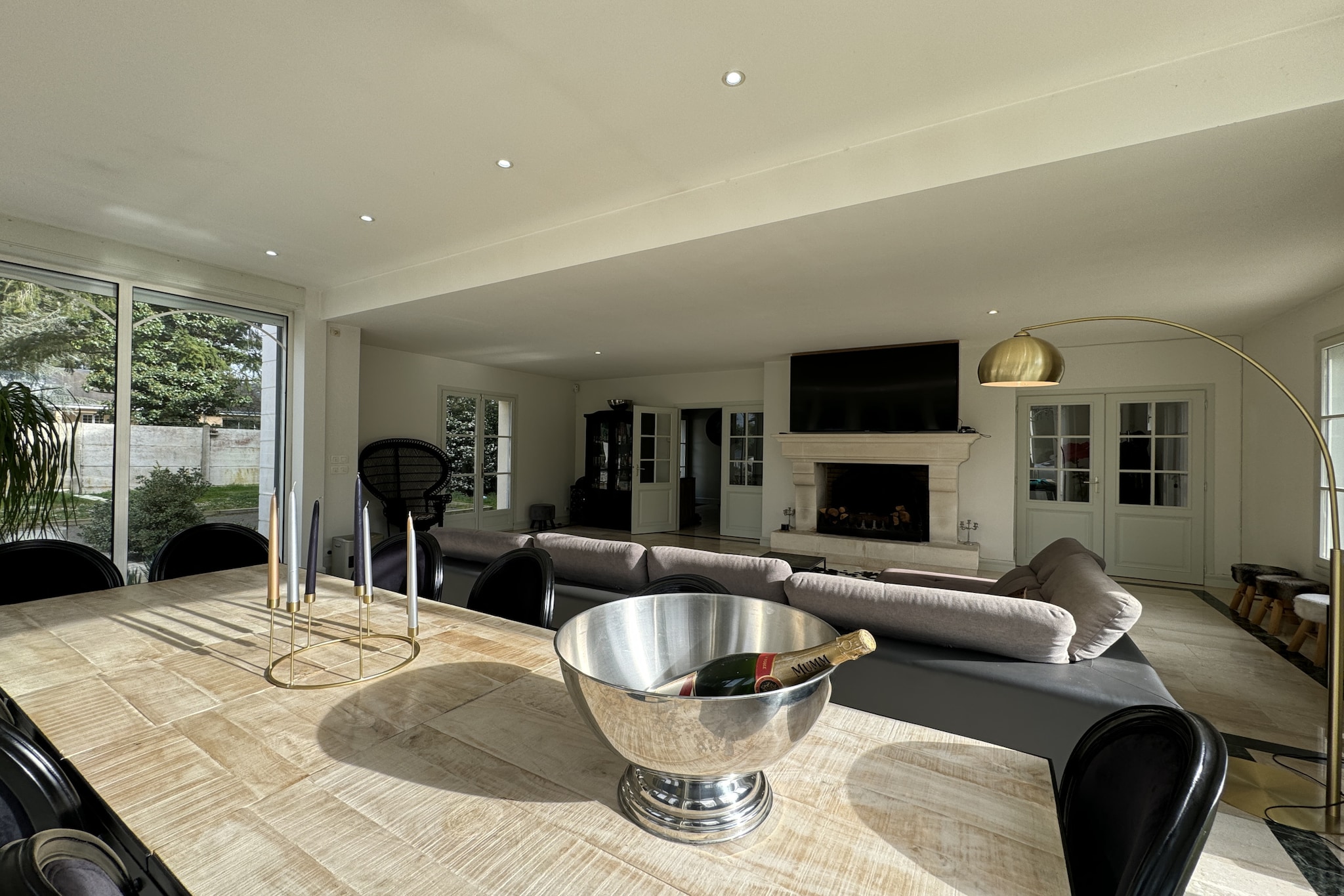 Le Domaine des 24 Heures - Piscine - 8pers - Rêve-Eetkamer