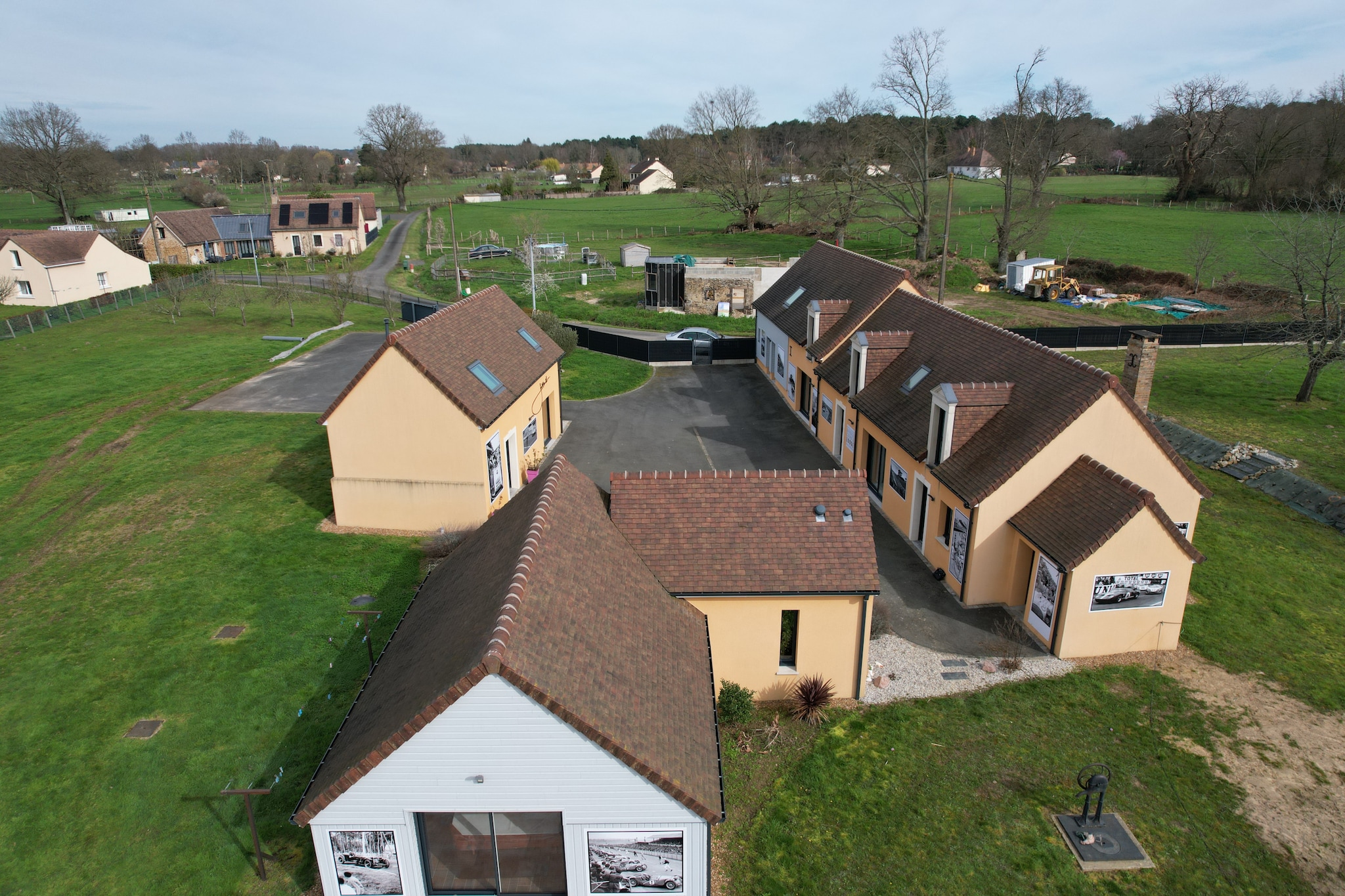 Arnage - Corner - Lodge - Piscine - Rêve au Mans-Außenbereich