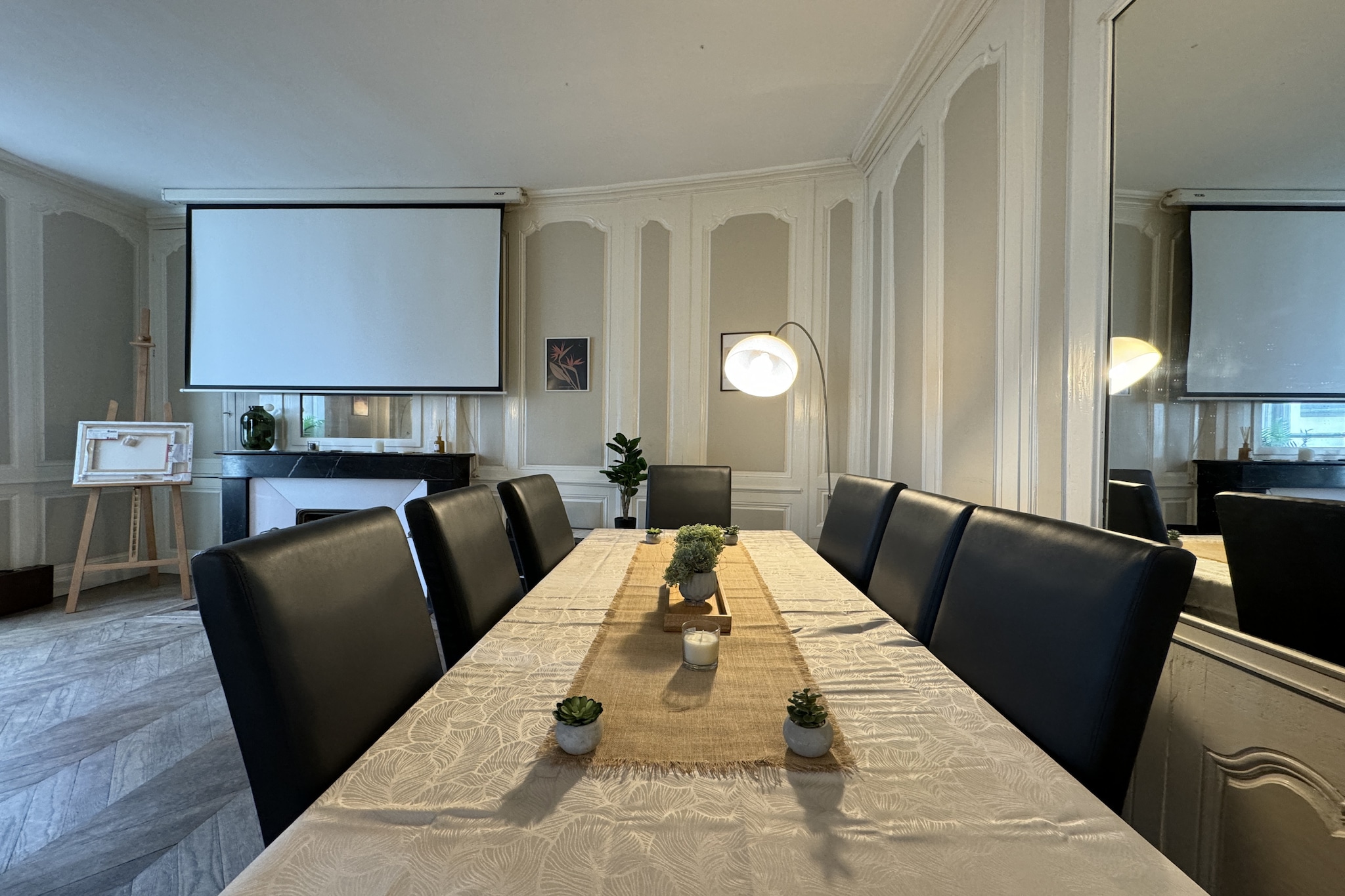 Villa Barillerie 1870 - Centre - 24 personnes-Eetkamer