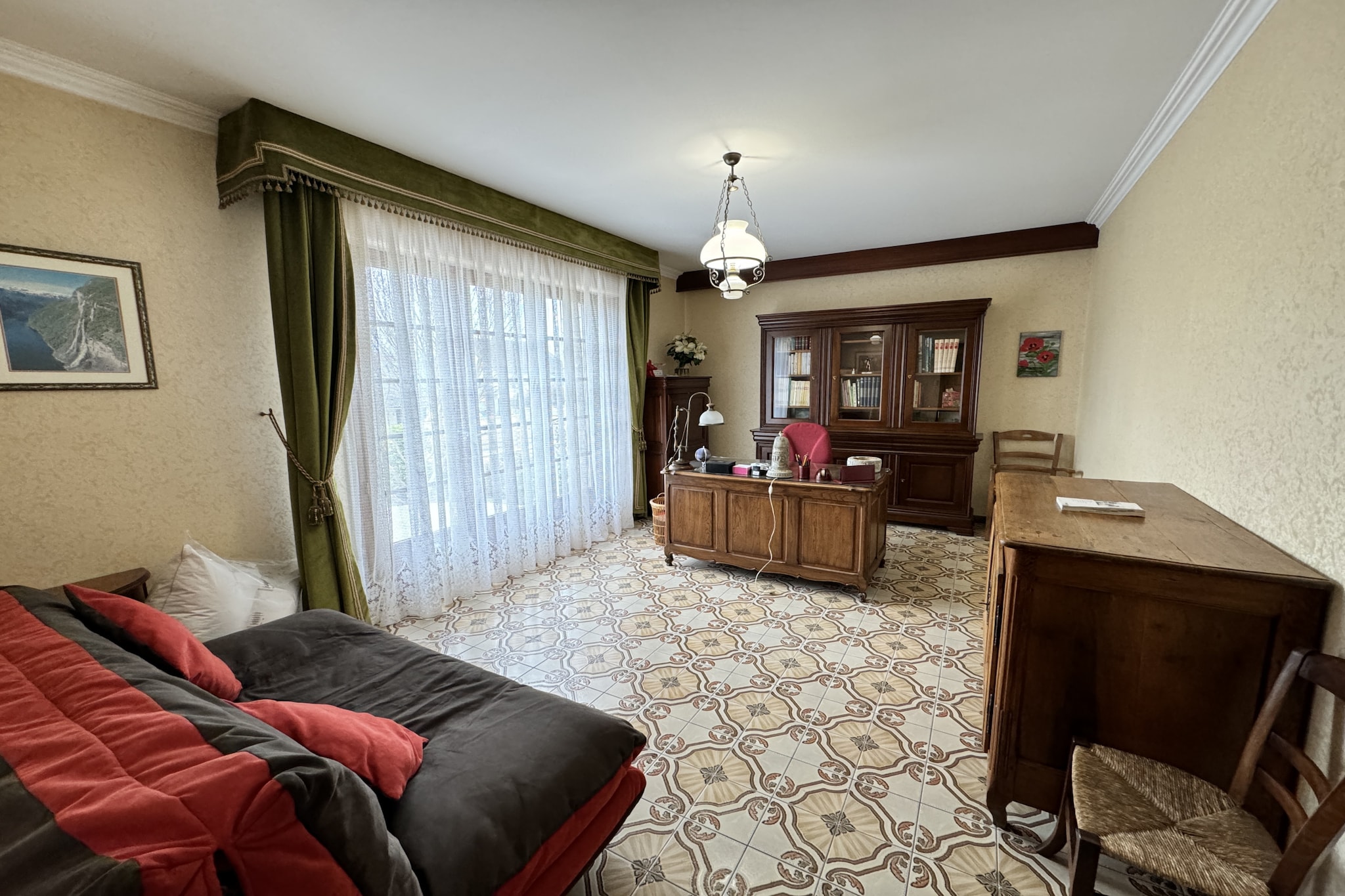La Changéenne - Charme - 15 pers - Rêve au Mans-Slaapkamer