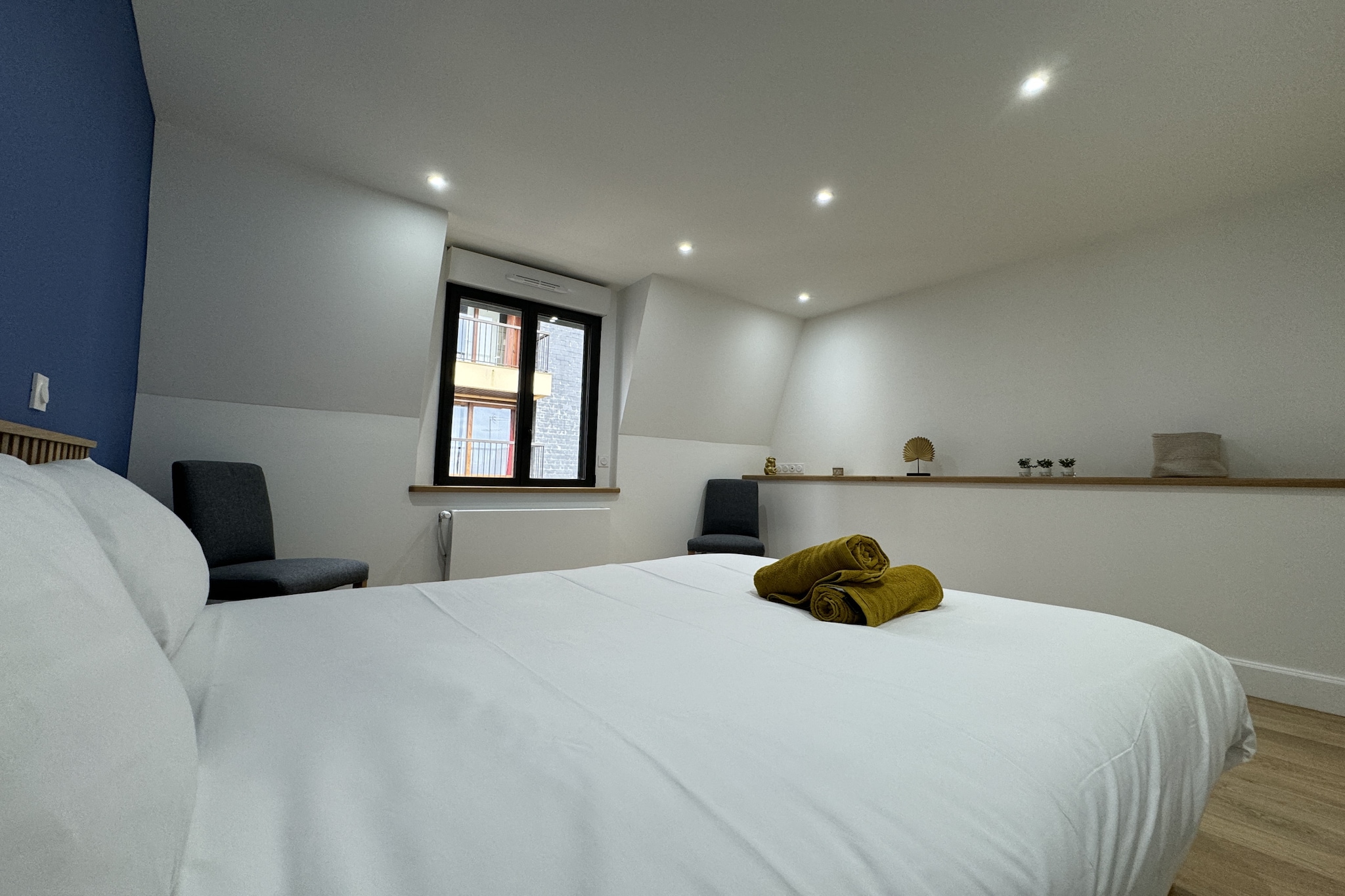 Le Corner - Ville - 8 pers - Rêve au Mans-Slaapkamer
