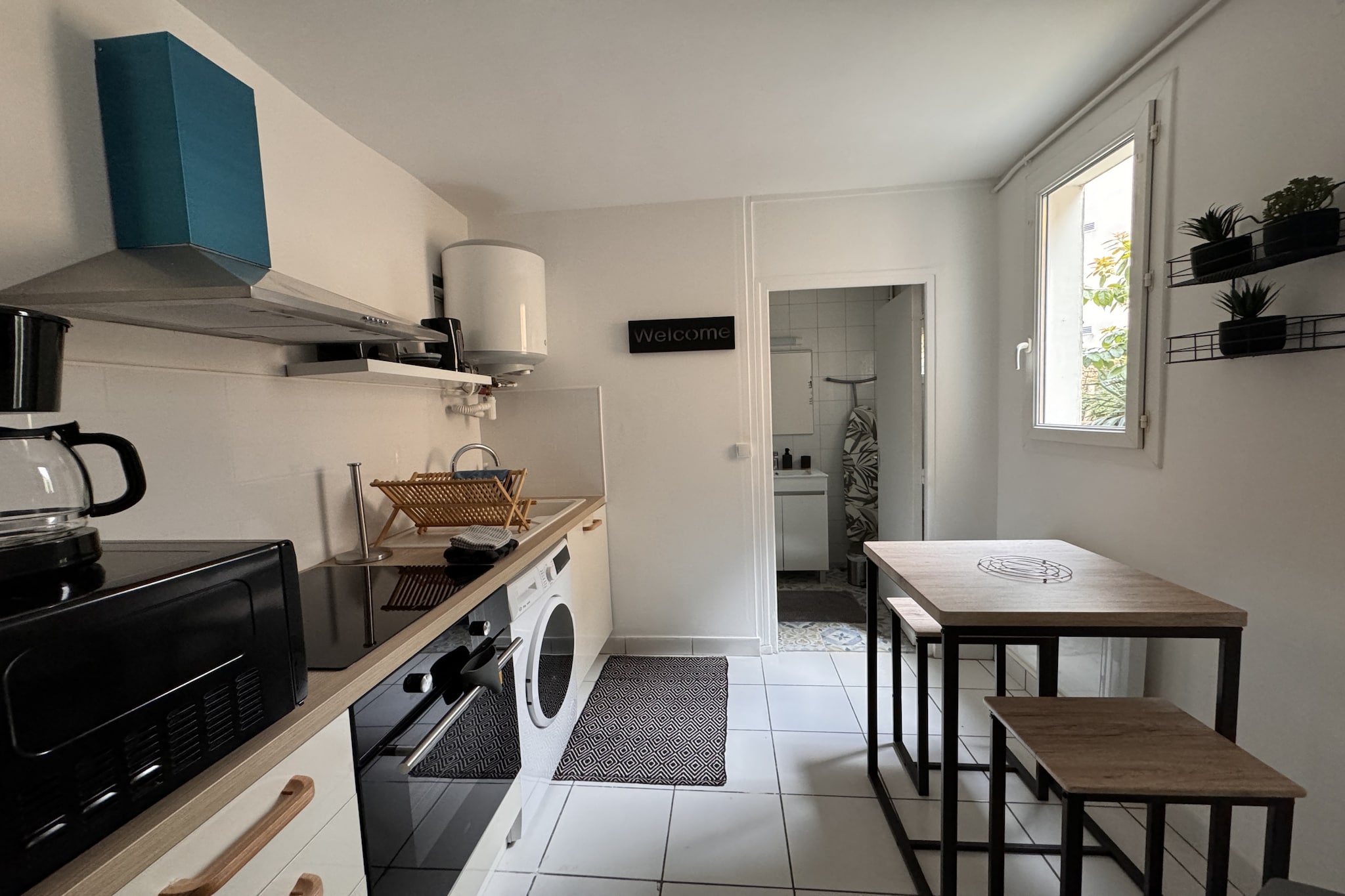 Sherlock Holmes - Home - 4 pers - Rêve au Mans-Keuken