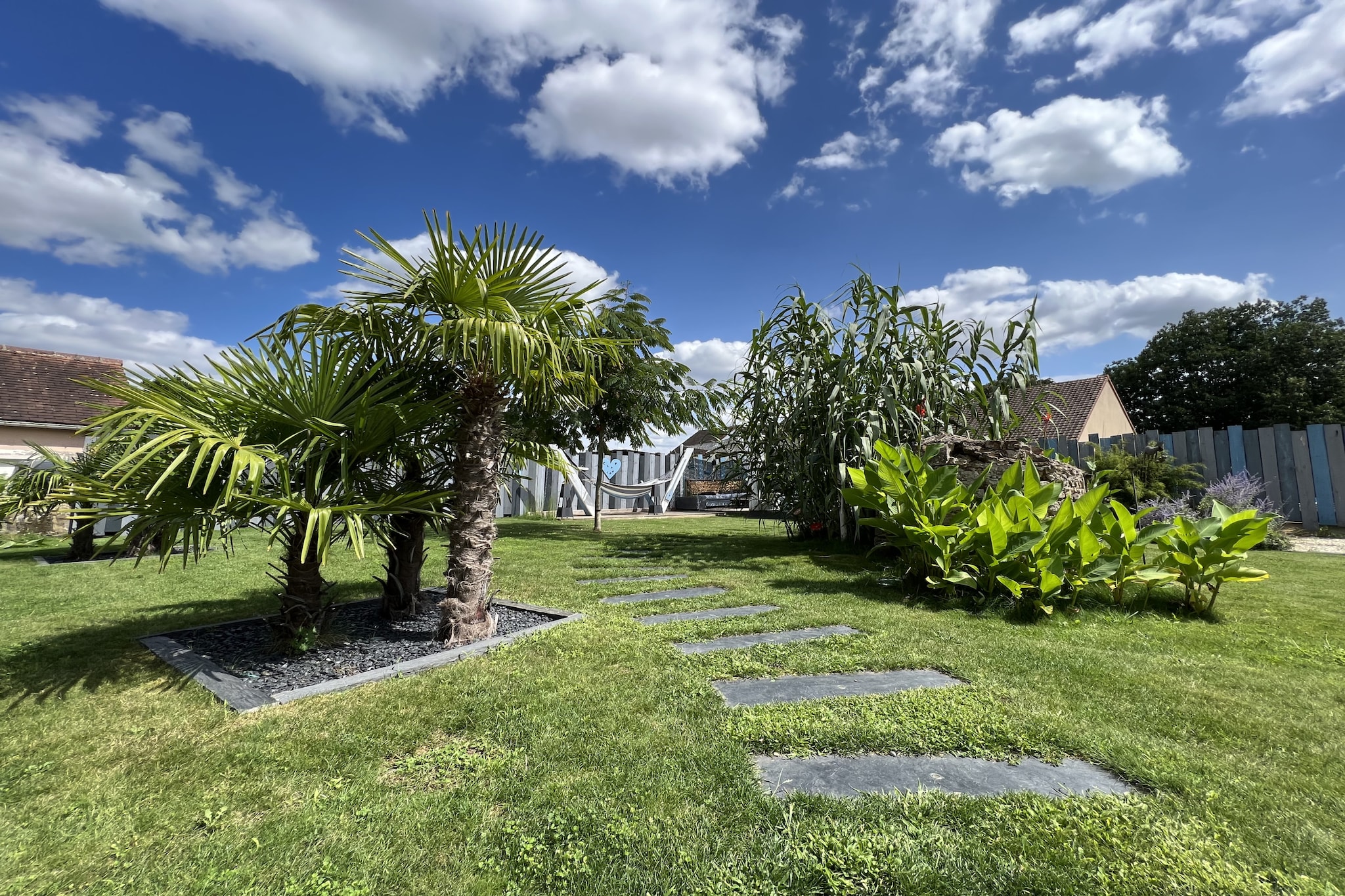 Villa Cap Ferret - 10pers - Piscine - Rêve au Mans-Tuinen zomer
