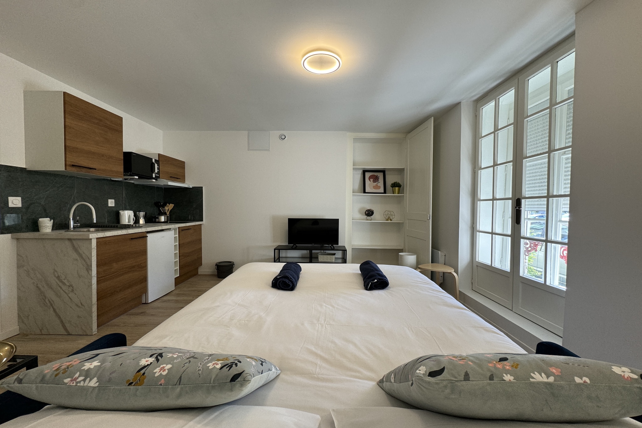 Les lys jaunes - 4pers -Rêve au Mans-Slaapkamer