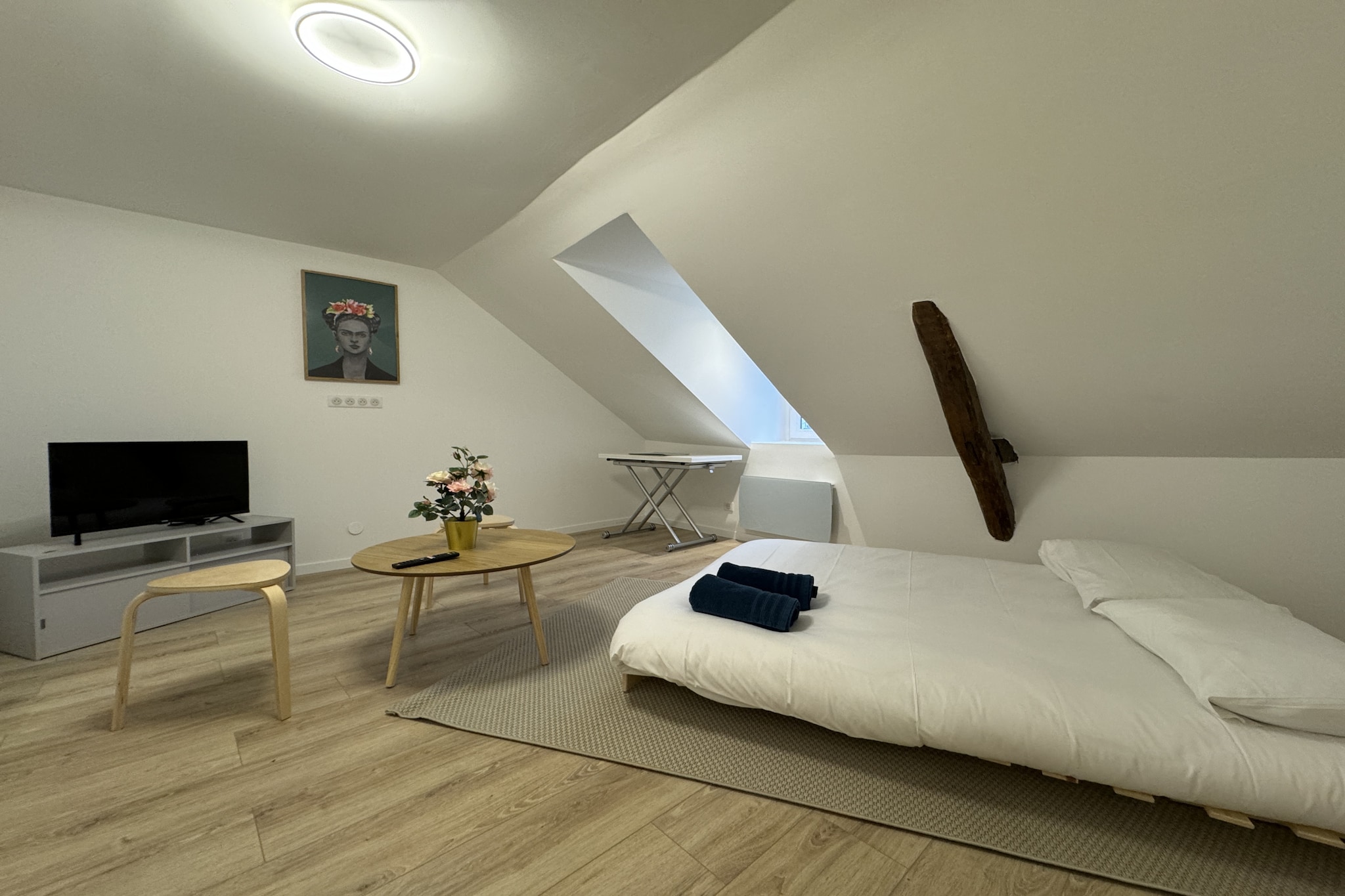 Les lys beiges - 4pers - Rêve au Mans-Slaapkamer