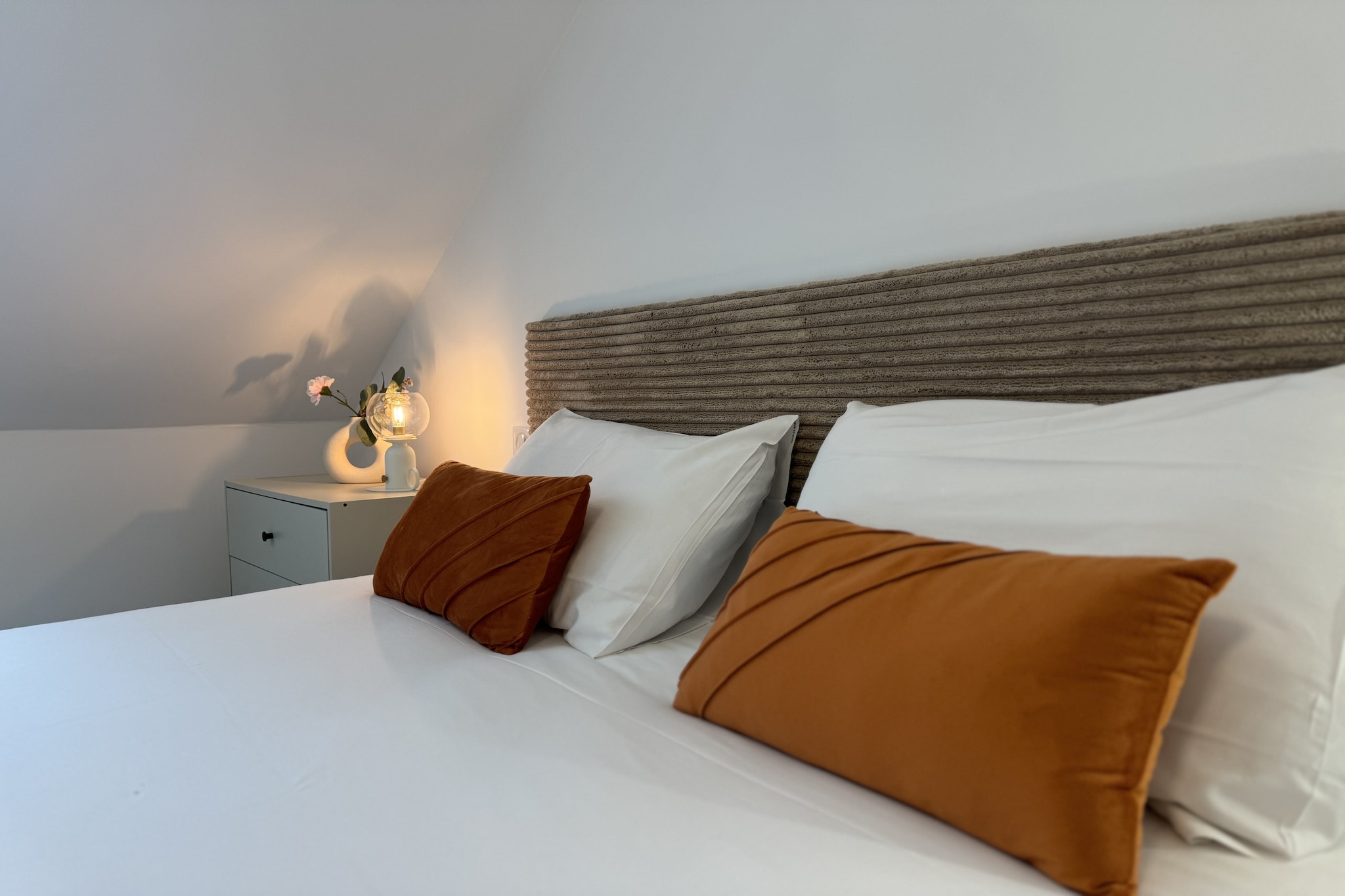 Les lys beiges - 4pers - Rêve au Mans-Slaapkamer