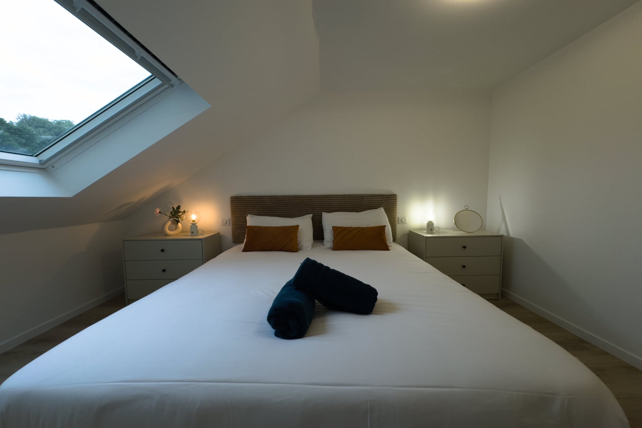 Les lys beiges - 4pers - Rêve au Mans-Slaapkamer