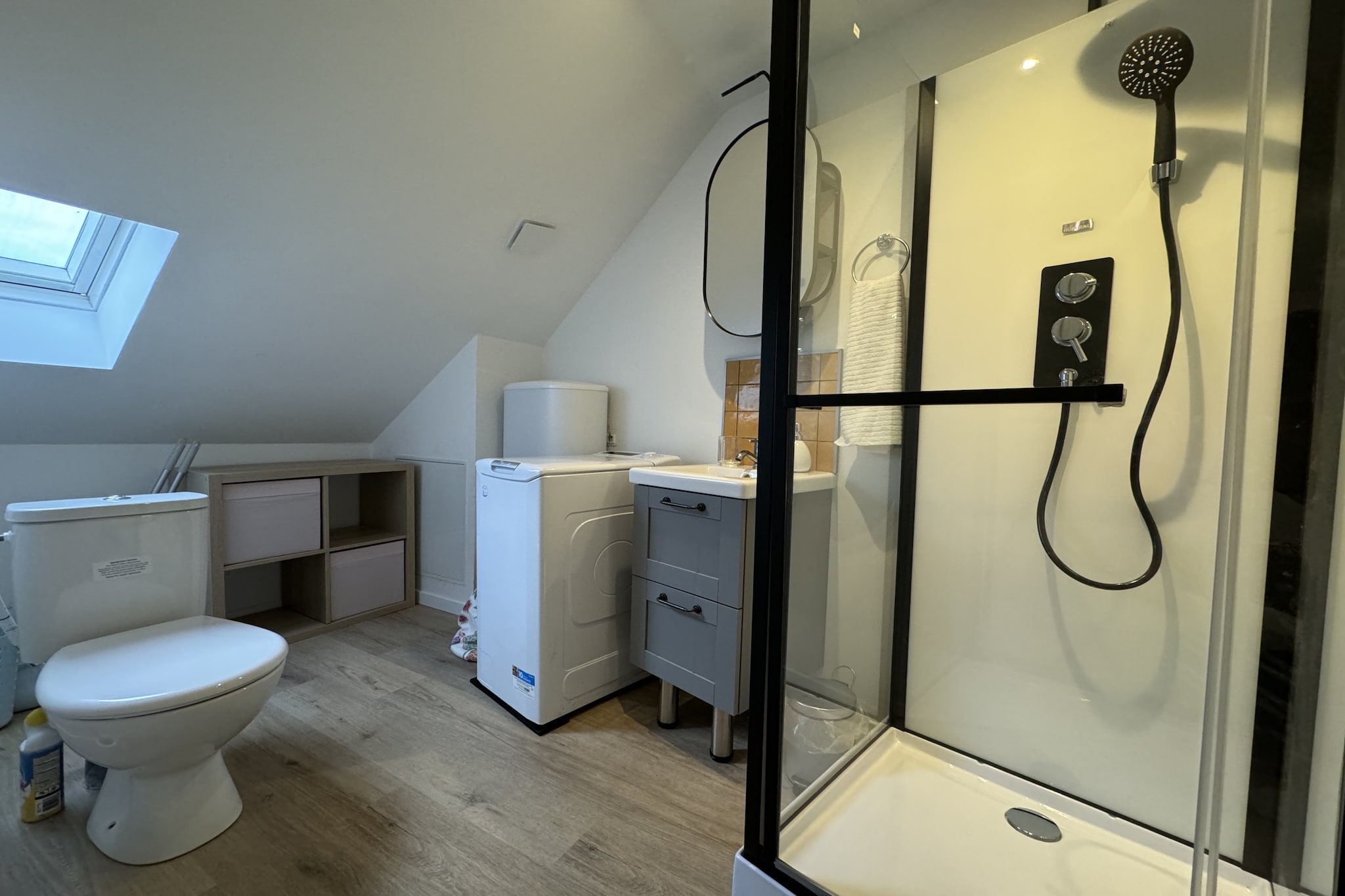 Les lys beiges - 4pers - Rêve au Mans-Badkamer